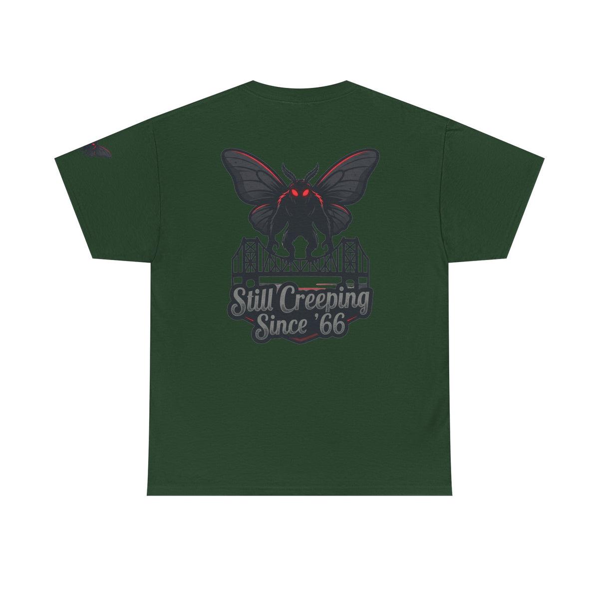 Color: Forest Green | Mothman (West Virginia, USA) Premium Graphic Tee