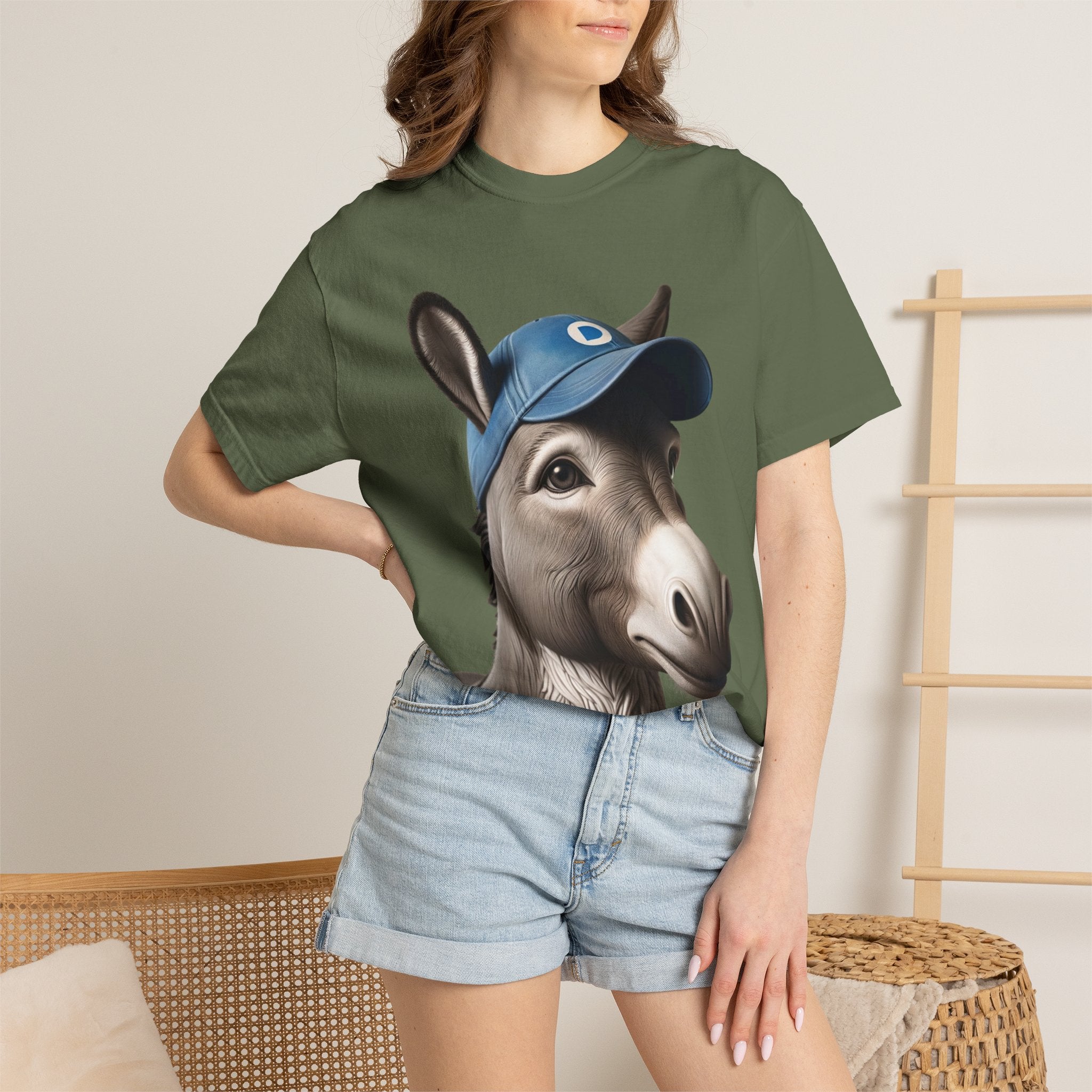 "The Party Animal (Blue Cap Edition)" Unisex Garment-Dyed T-shirt