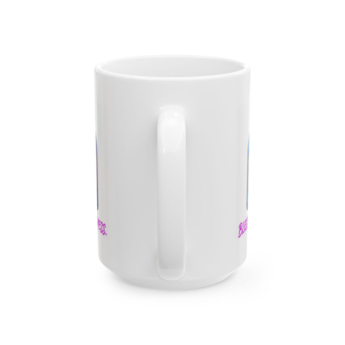 "Holy Lube" White Ceramic Mug