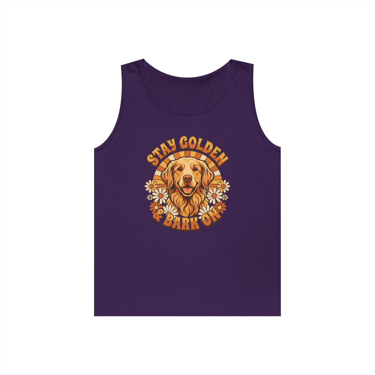 "Stay Golden & Bark On" Tank Top