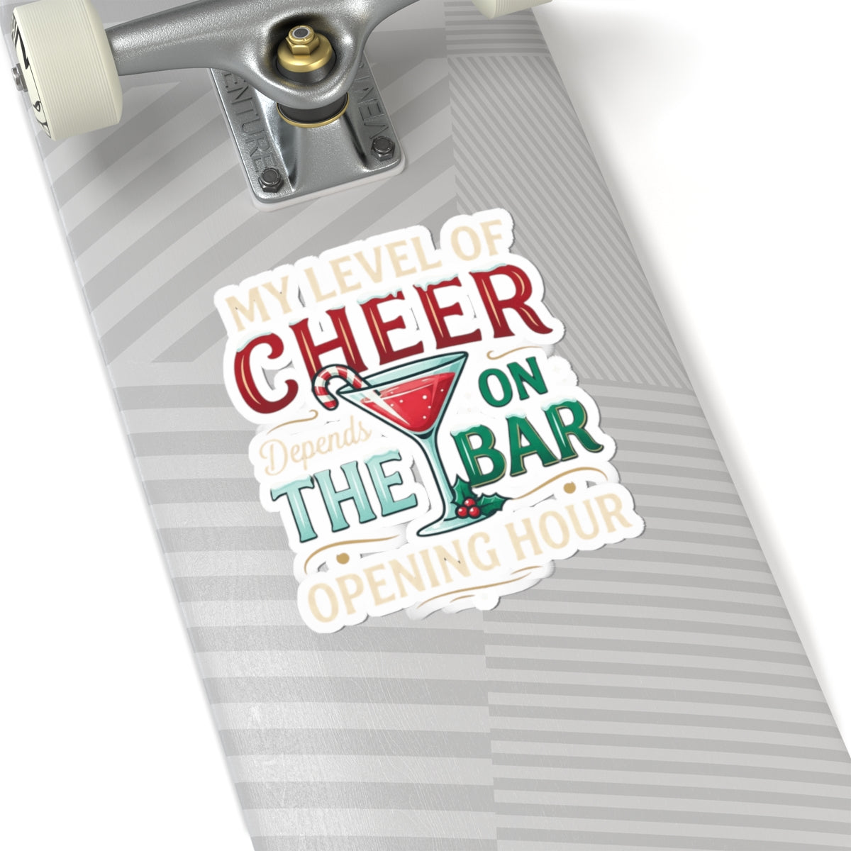 "Christmas Cheer" Sticker — Main