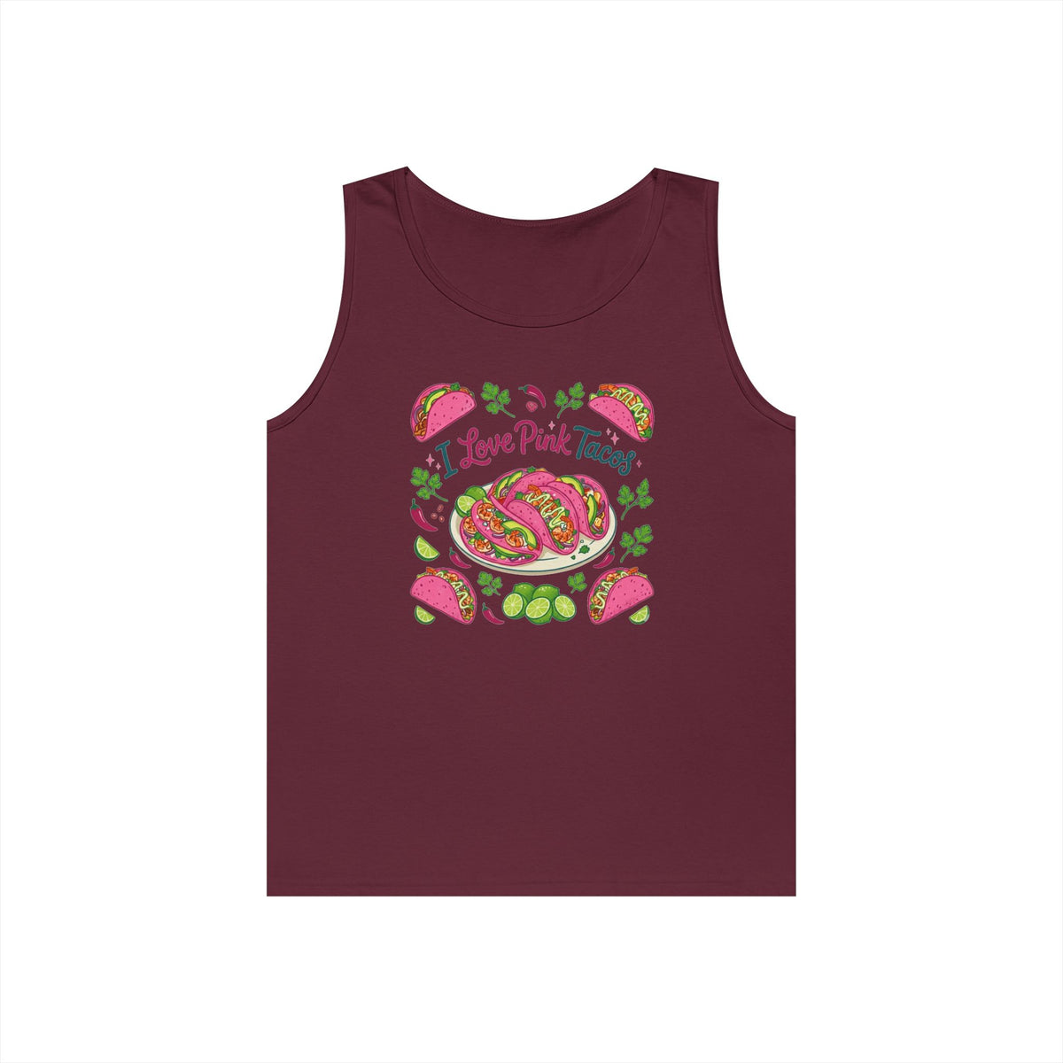 "I Love Pink Tacos" Tank Top