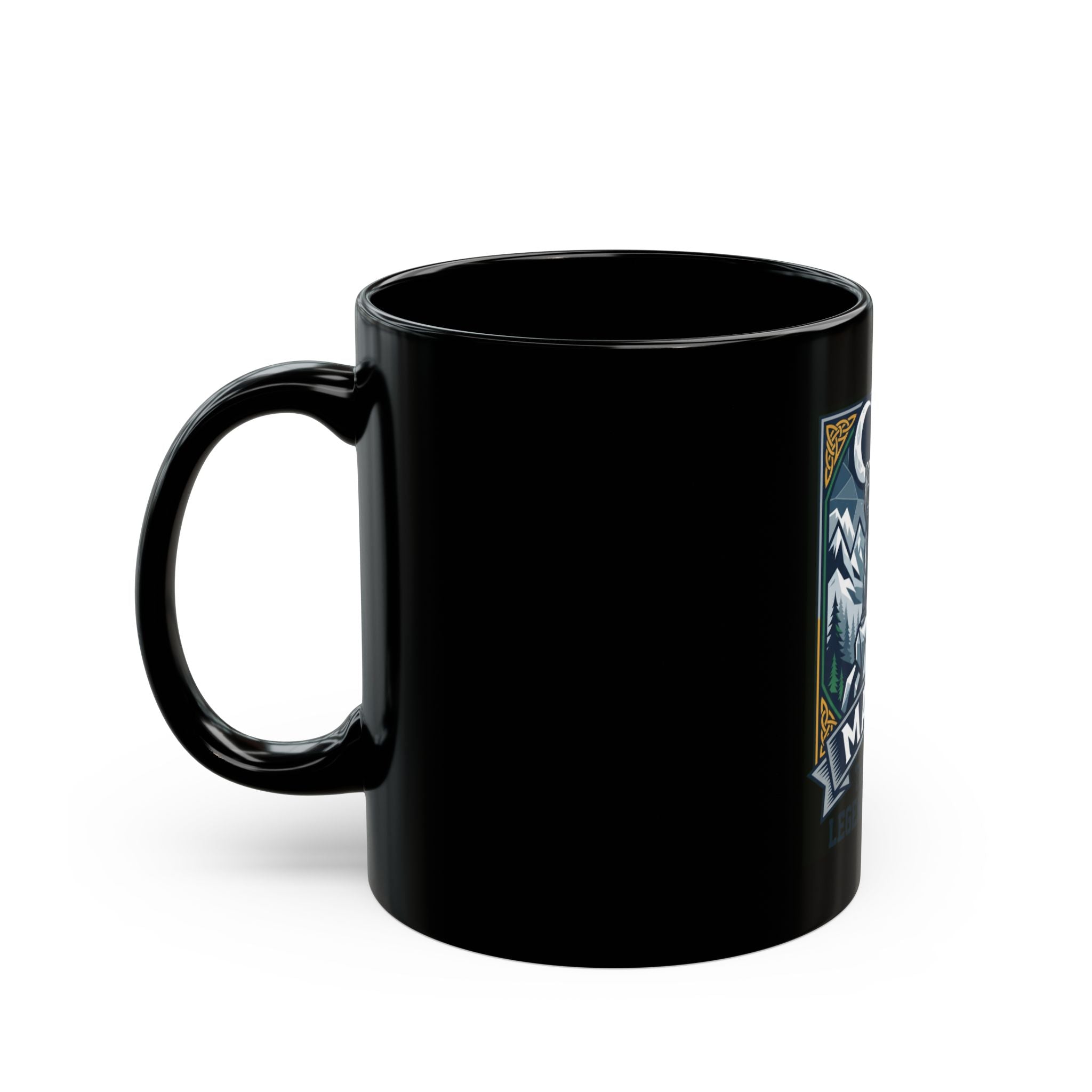 "March Legend" Black Ceramic Mug