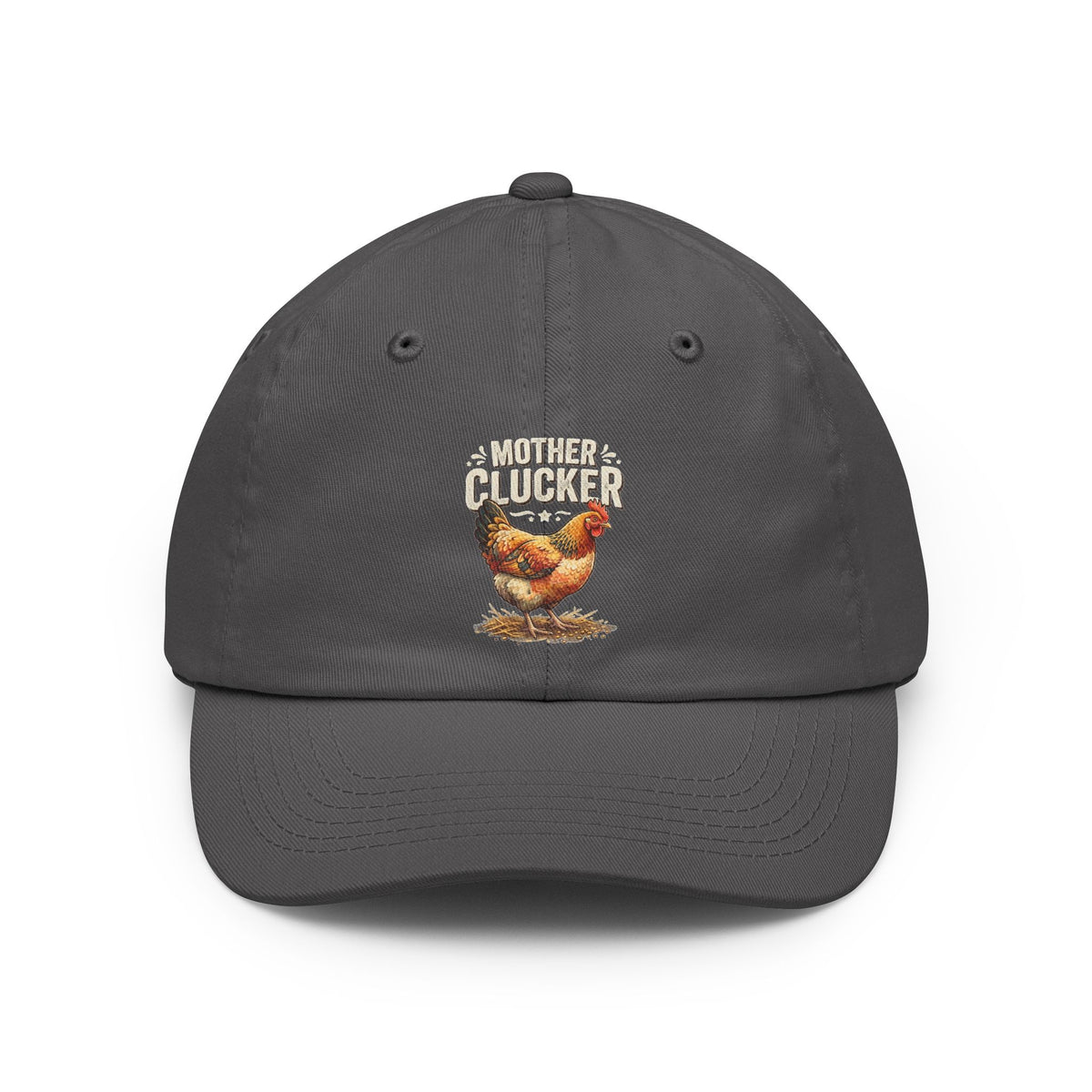 Color: Charcoal | Mother Clucker Dad Hat