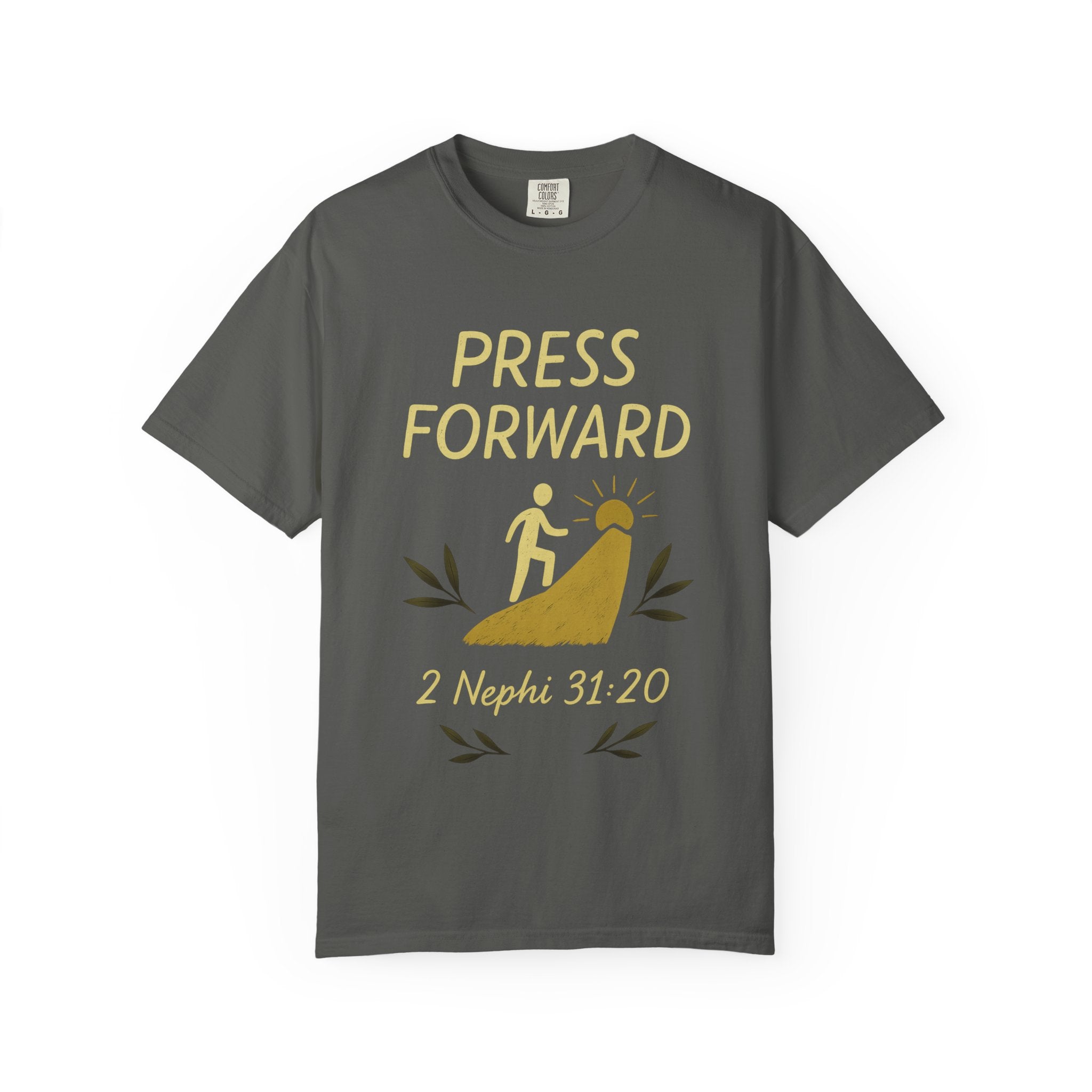 "Press Forward" Unisex Garment-Dyed T-shirt