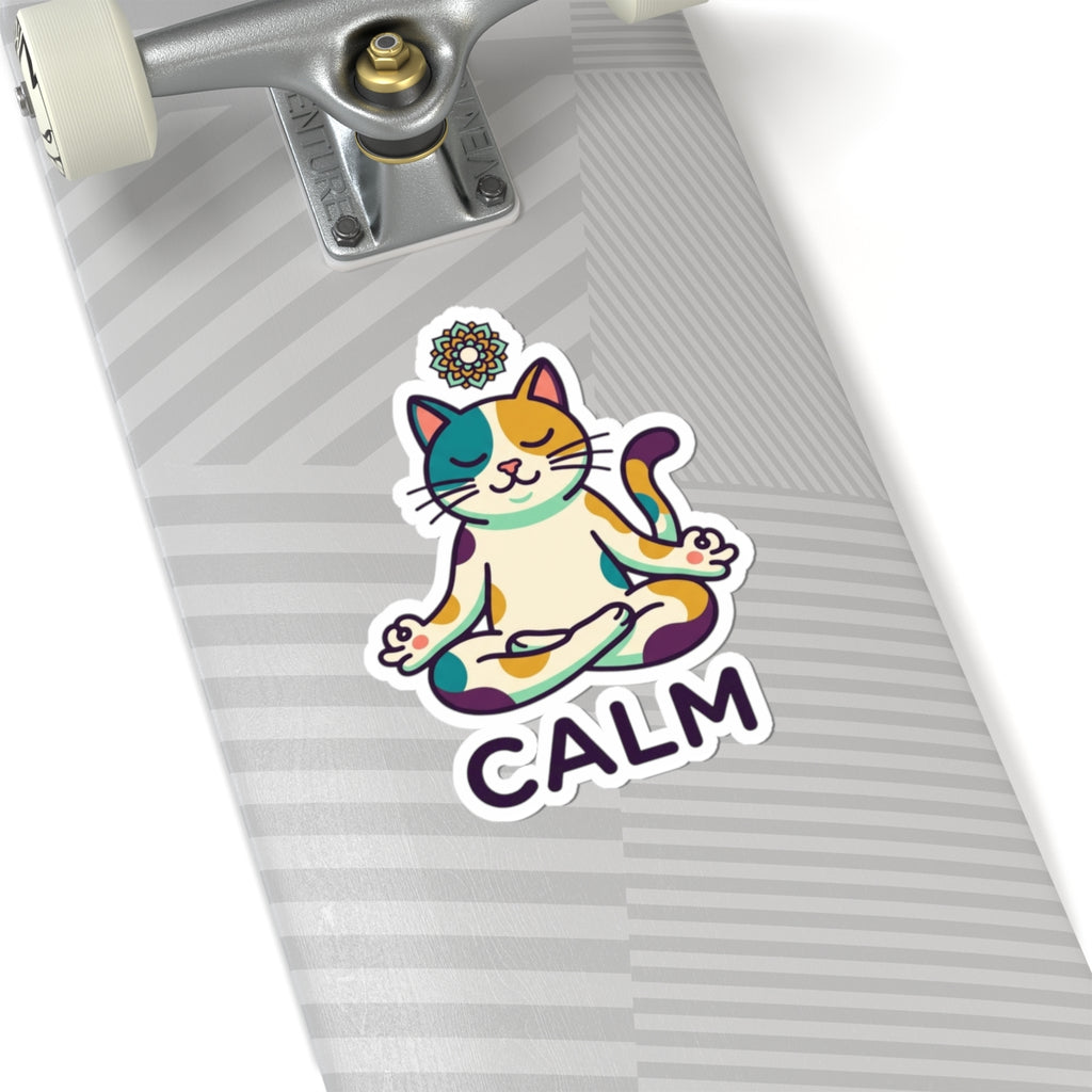 "Cat CALM" Sticker — Main