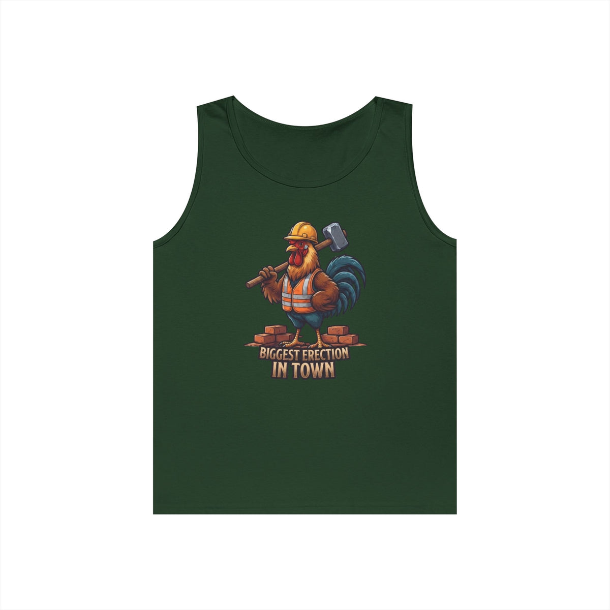 Color: Forest Green | Biggest Erection in Town Tank Top
