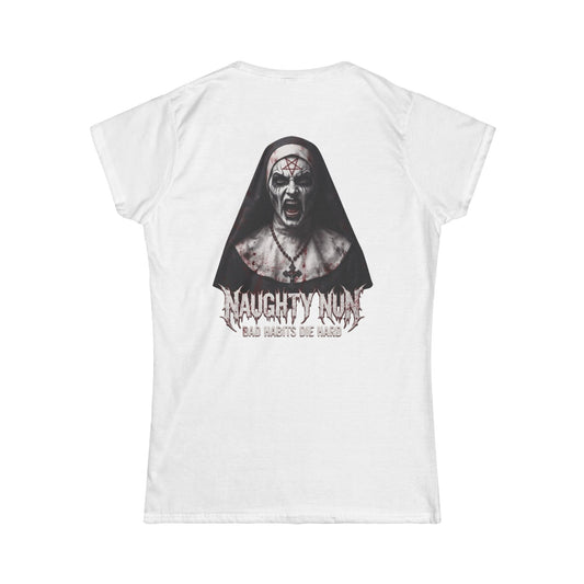 Color: White | Naughty Nun Women's Tee