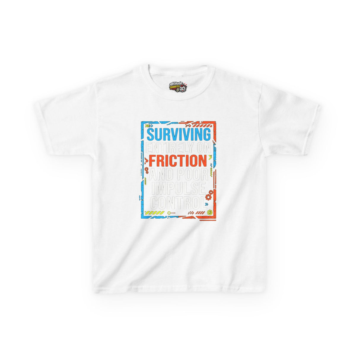 "Surviving On Friction" Kids Tee