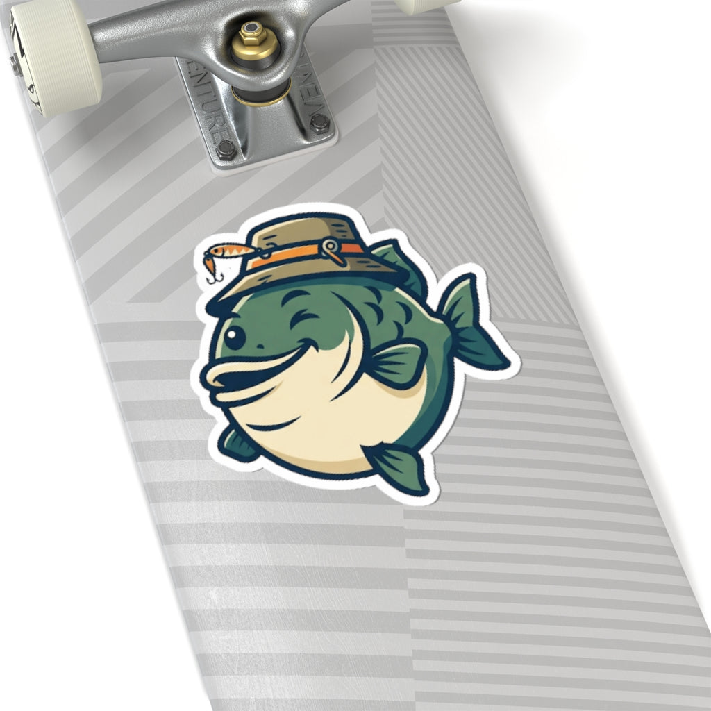 "Drink to Give Fish a Fighting Chance" Sticker