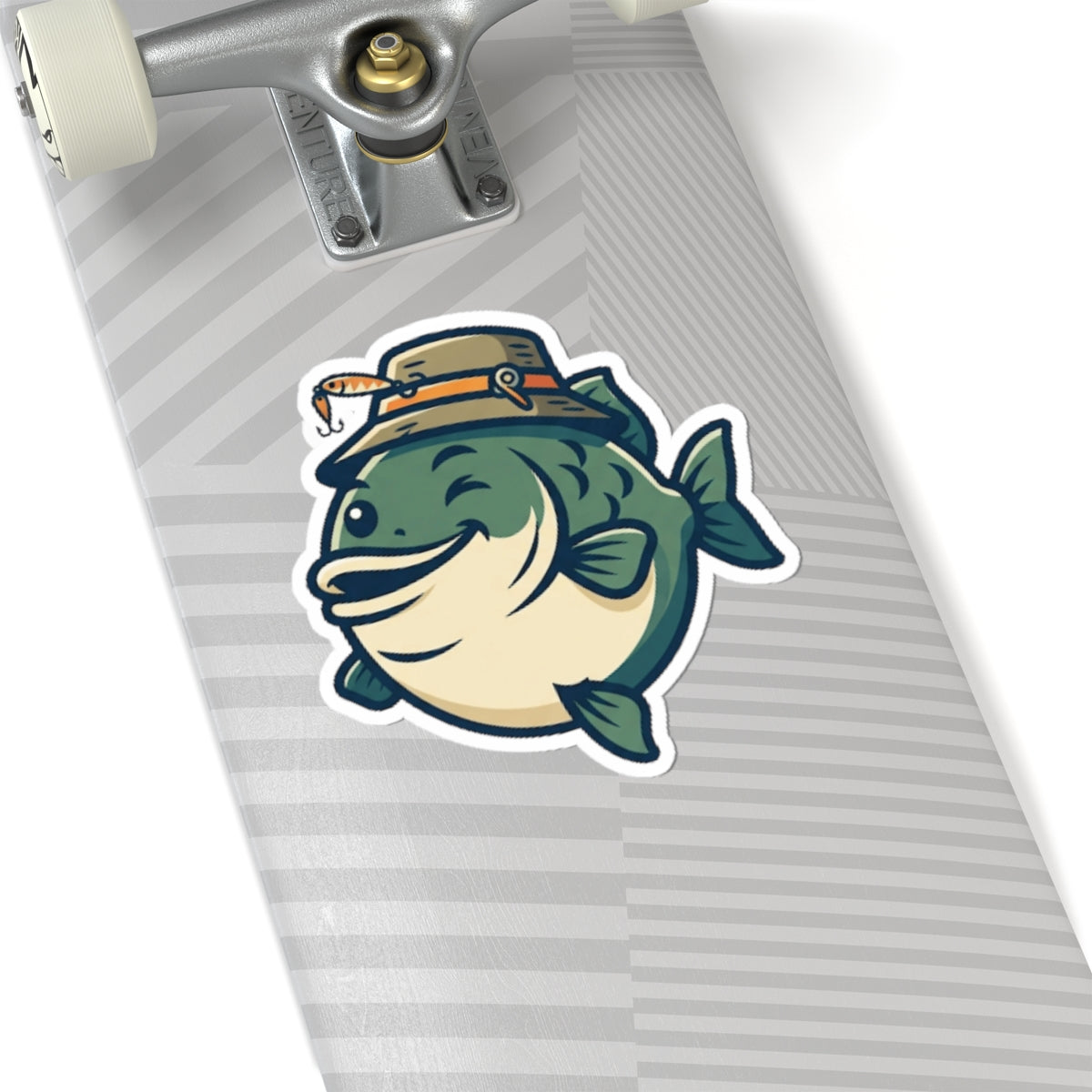 "Drink to Give Fish a Fighting Chance" Sticker