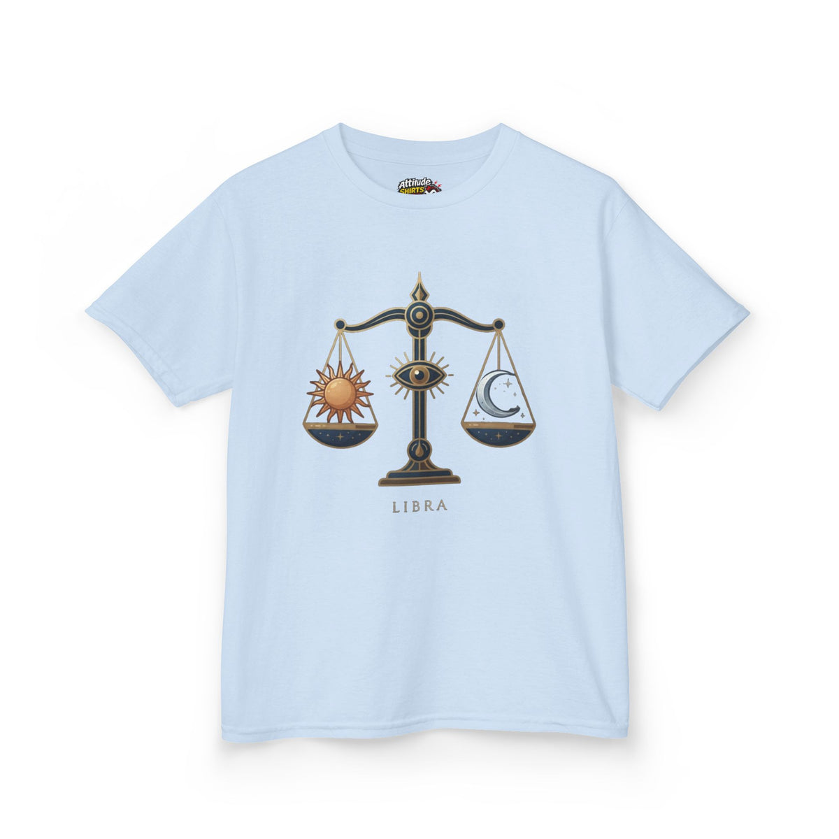 "Libra The Balanced Scales" Kids Tee