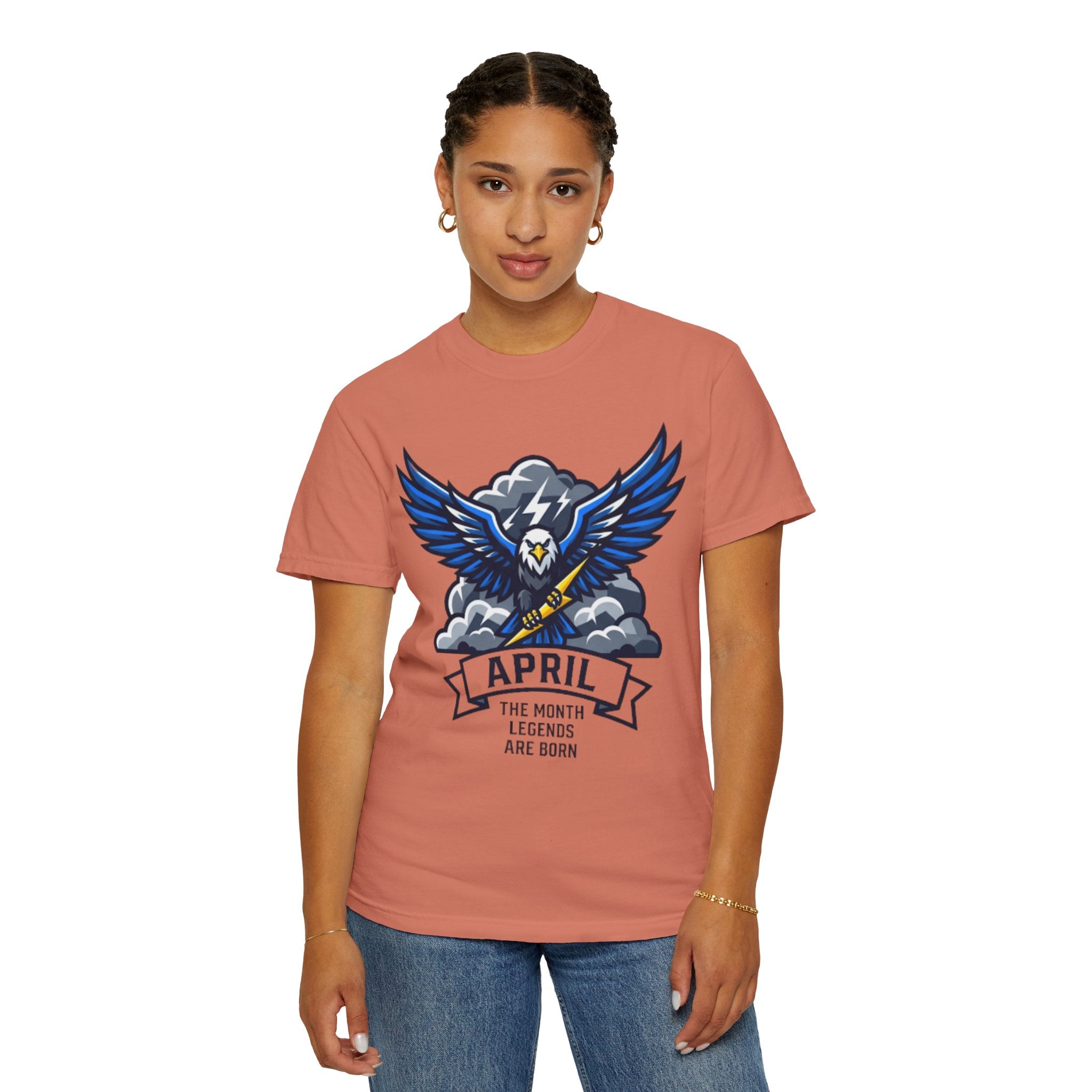 "April Legend" Unisex Garment-Dyed Tee
