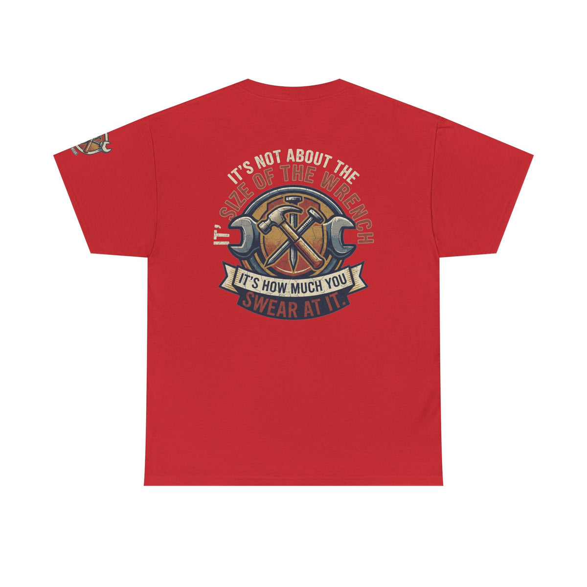 Color: Red | Size Matters Premium Graphic Tee