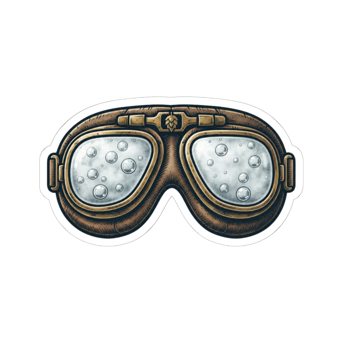 "Foggy Goggle Brewing" Sticker