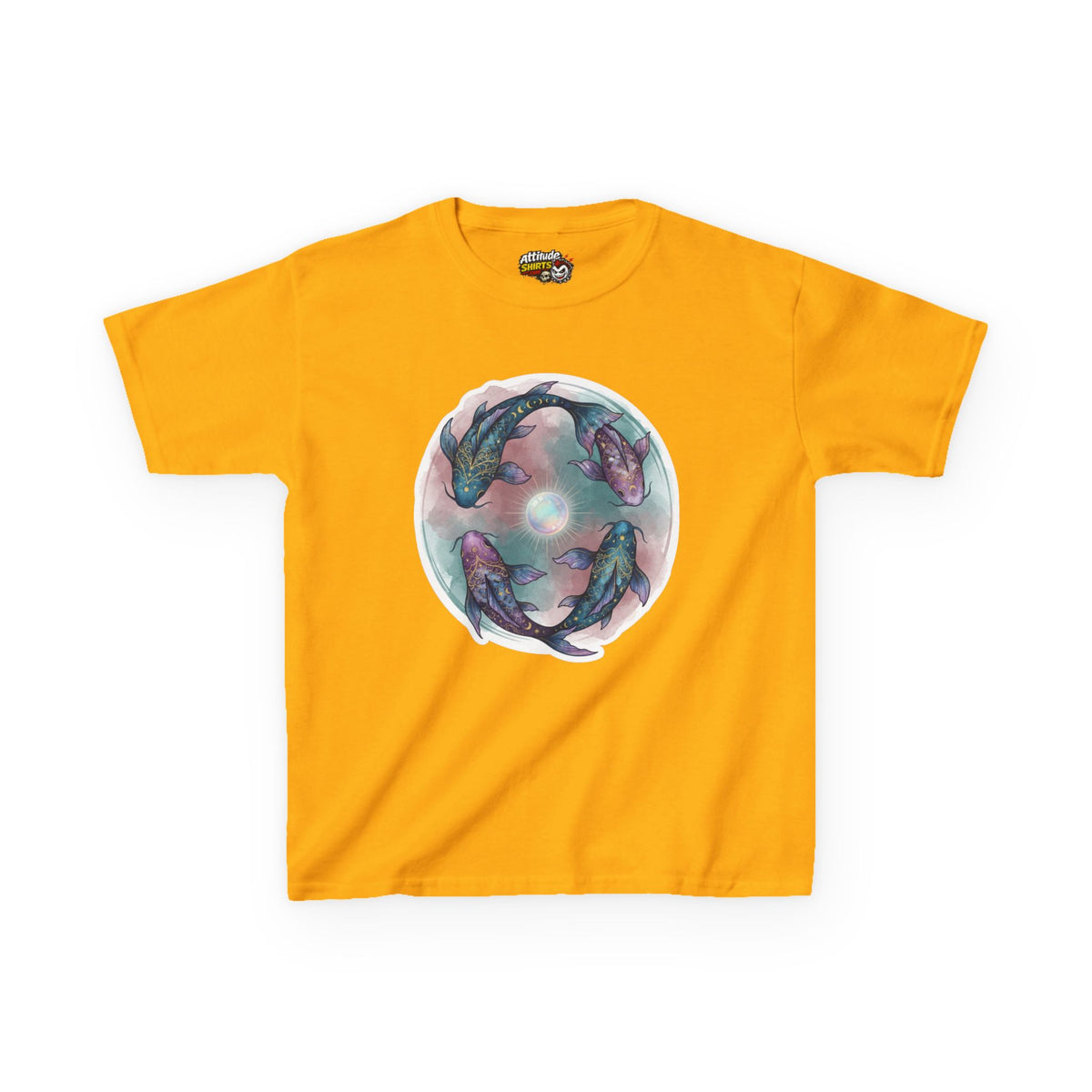 "Pisces The Infinite Fish" Kids Tee