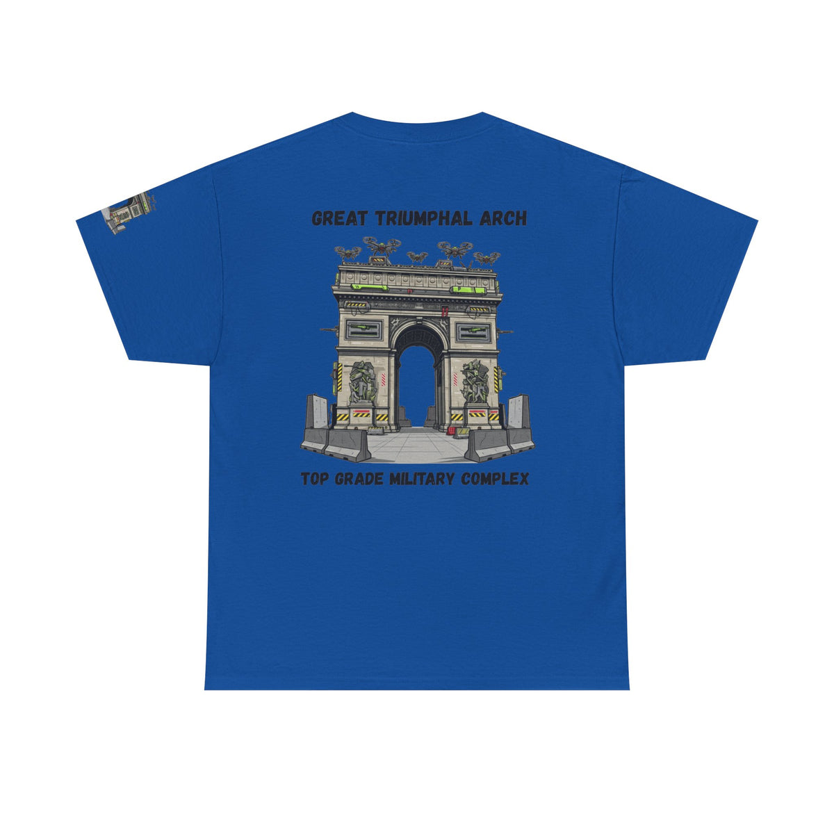 Color: Royal | Top Grade Military Complex Premium Graphic Tee