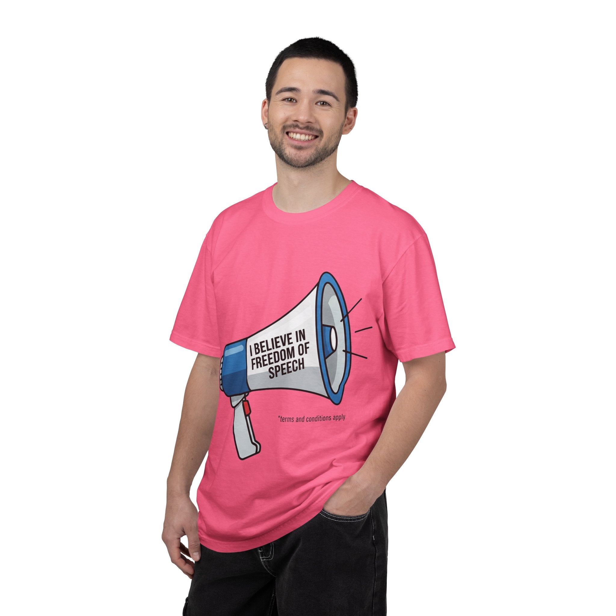 "Freedom of Speech" Unisex Garment-Dyed T-shirt