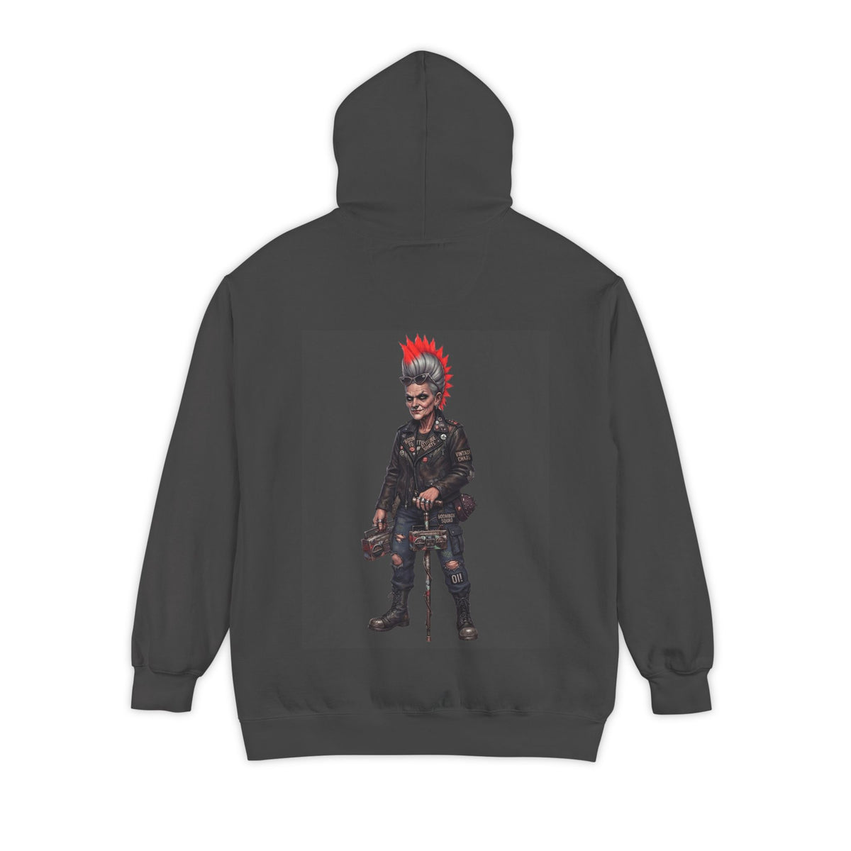 Color: Pepper | Roxie Garment-Dyed Hoodie