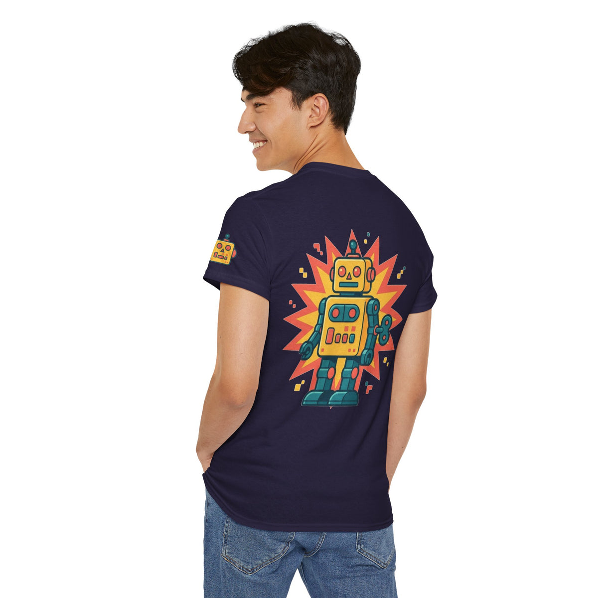Color: Blackberry | Toy Robot Premium Graphic Tee