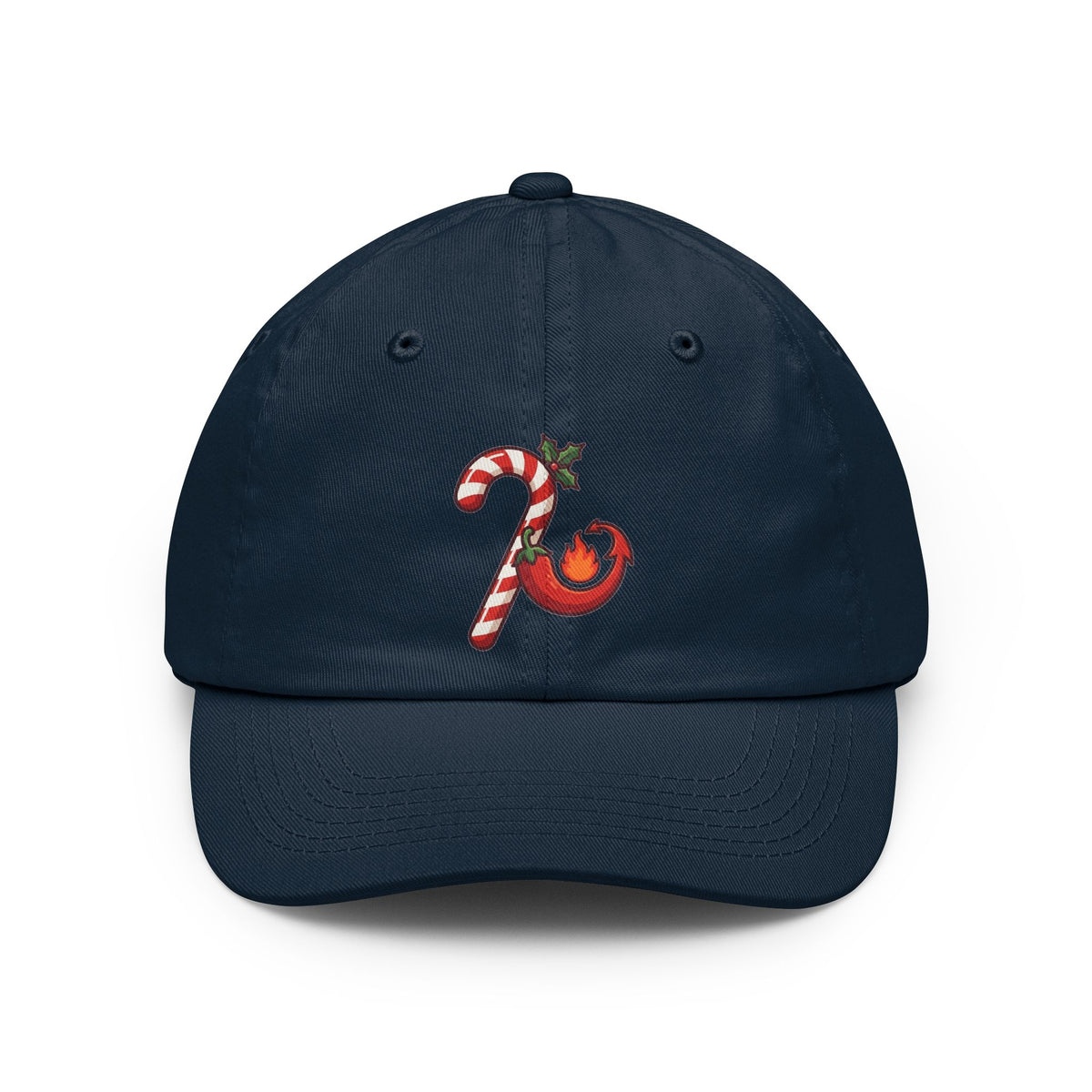 Color: Navy | May Your Days Be Merry and Spicy Dad Hat — Graphic