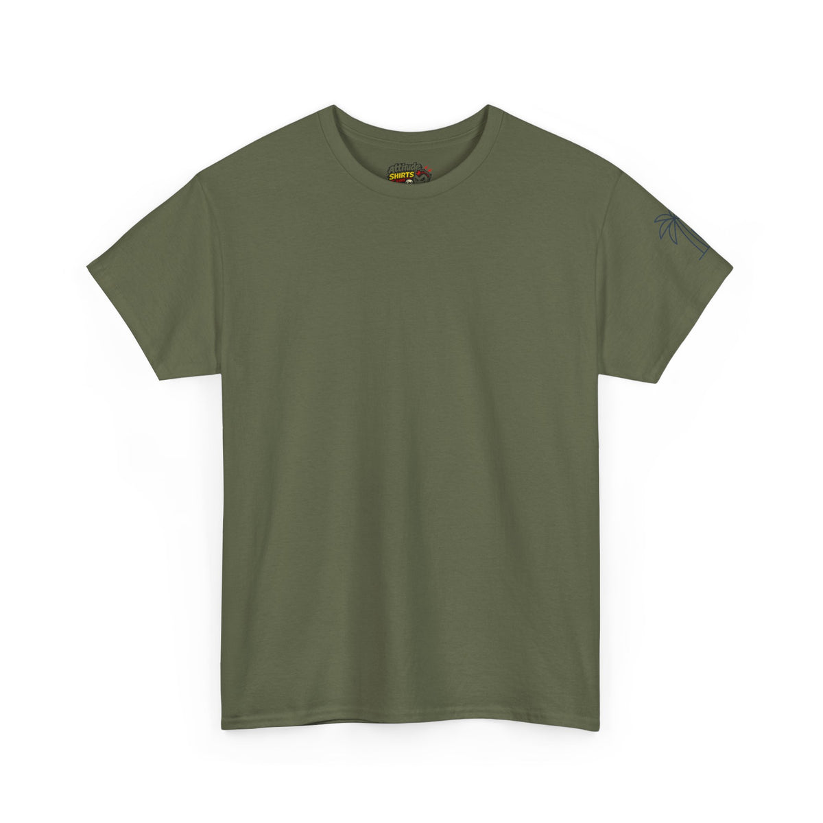 Color: Military Green | Out of Office Premium Graphic Tee