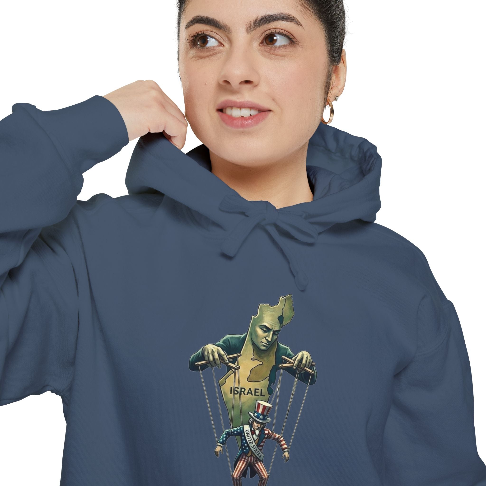 Strings Attached | Garment-Dyed Hoodie — AttitudeShirts