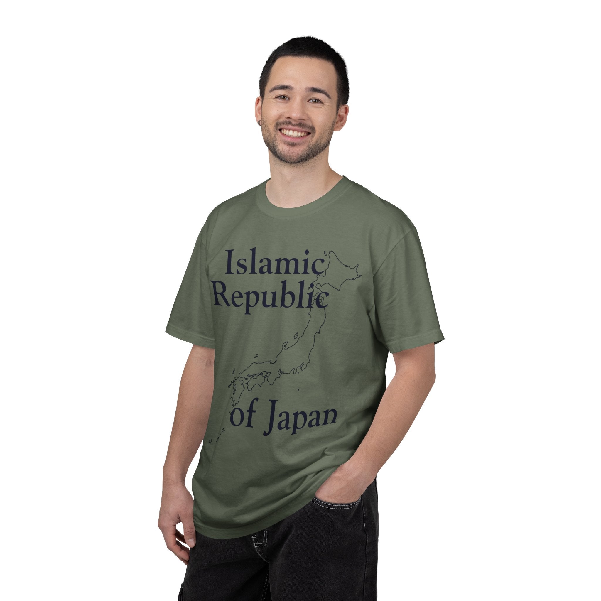 "Islamic Republic of Japan" Unisex Garment-Dyed Tee