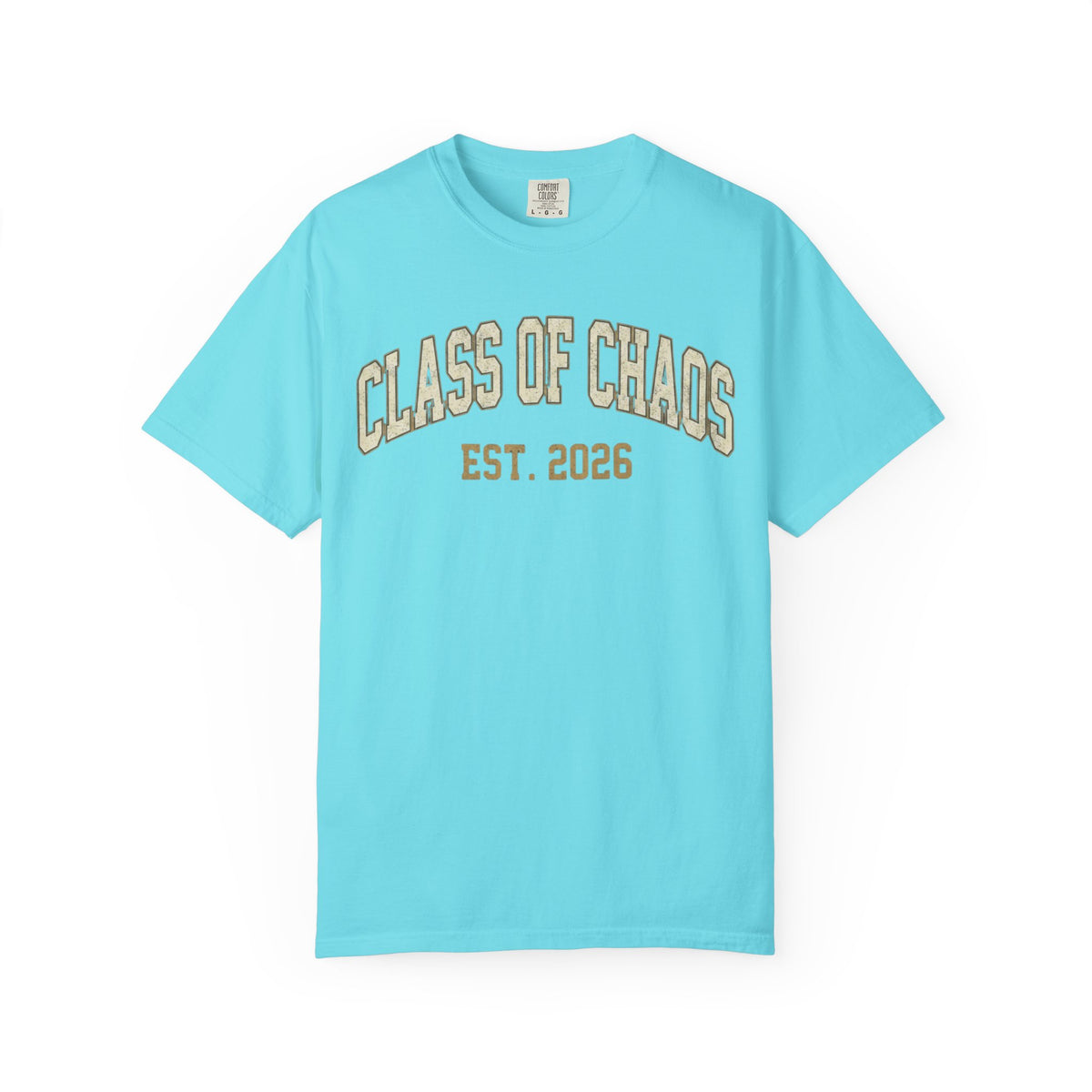 "Class of Chaos" Unisex Garment-Dyed Tee