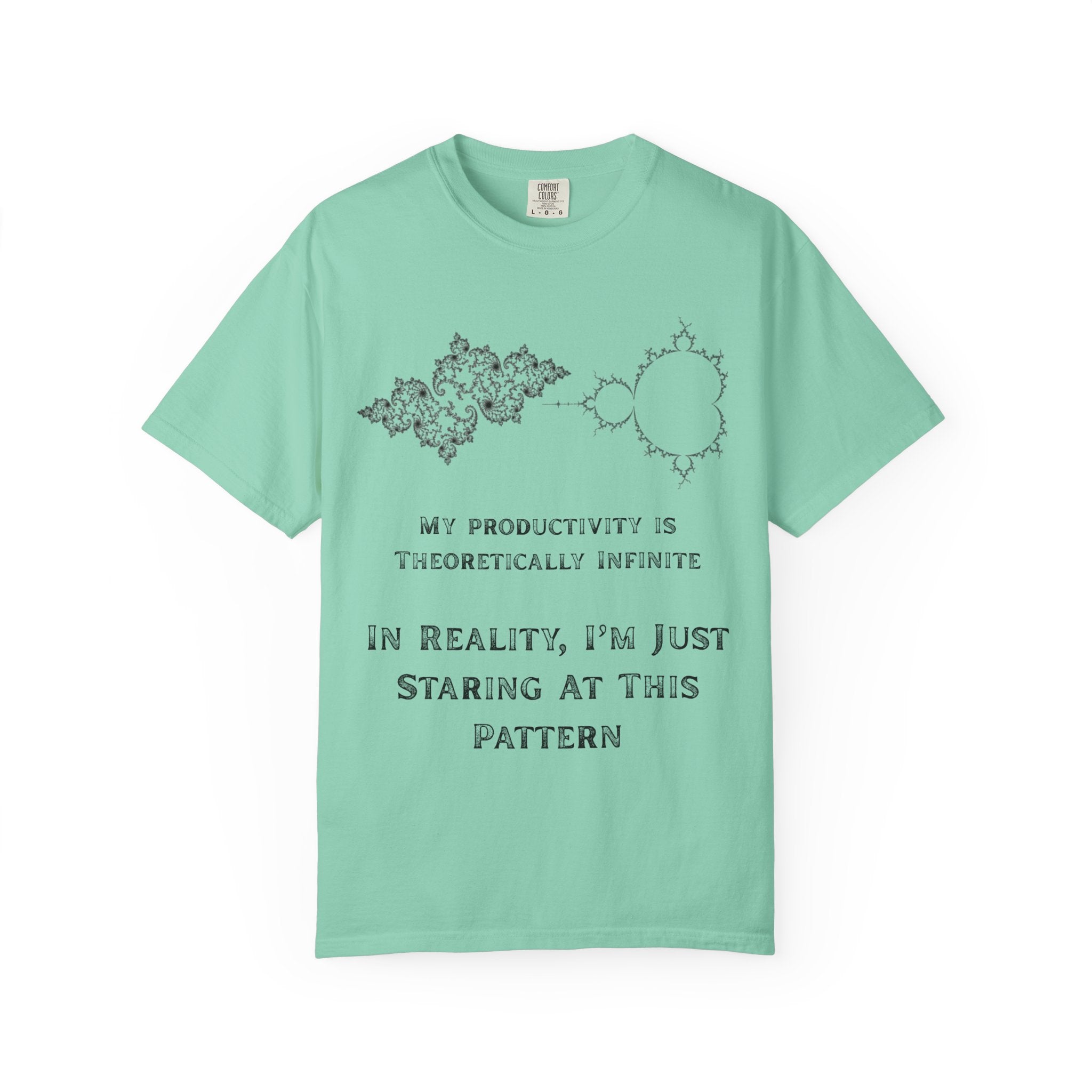 "Theoretically Infinite" Unisex Garment-Dyed Tee