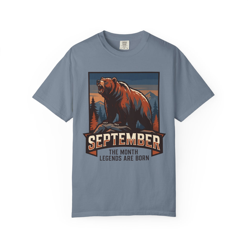 "September Legend" Unisex Garment-Dyed Tee