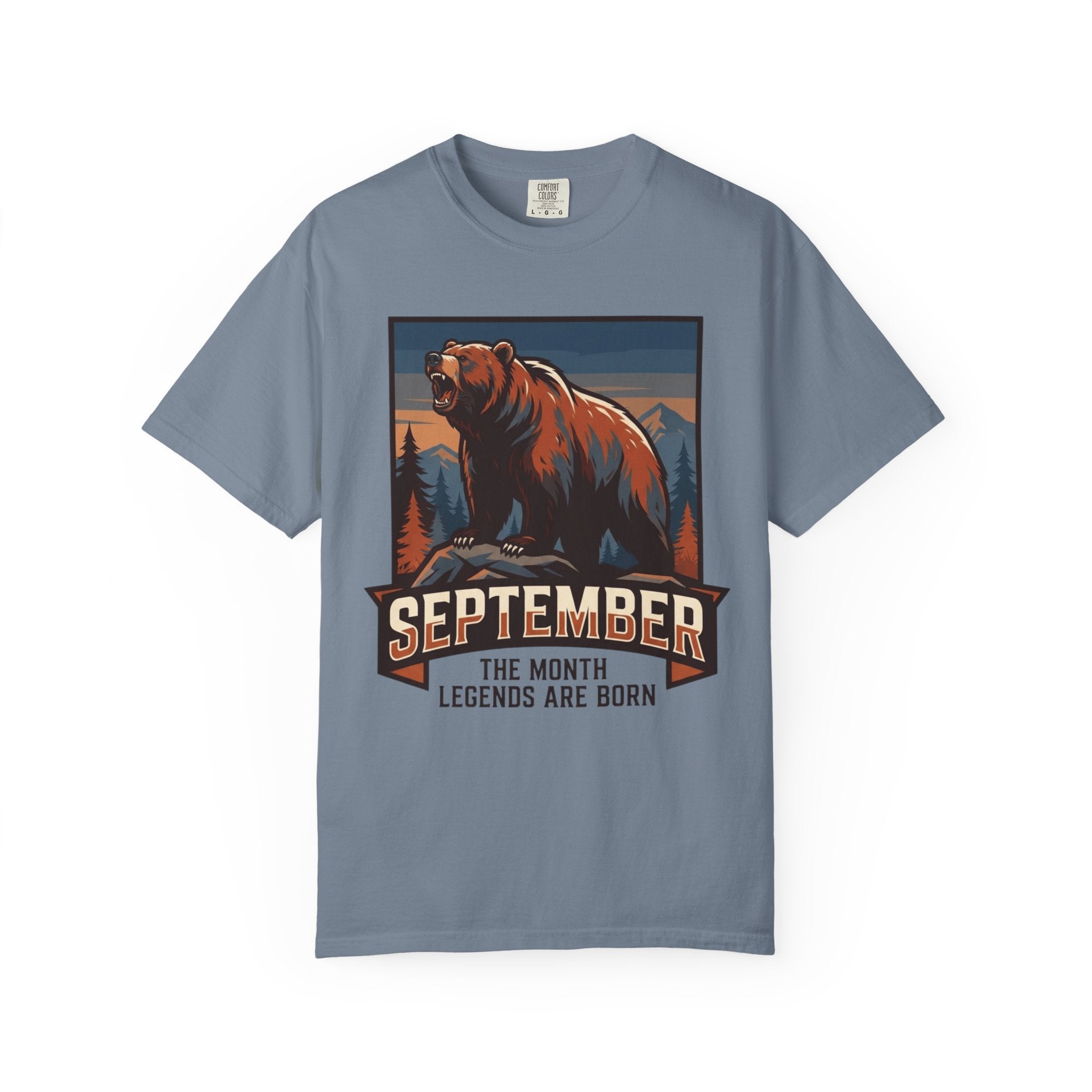 "September Legend" Unisex Garment-Dyed Tee