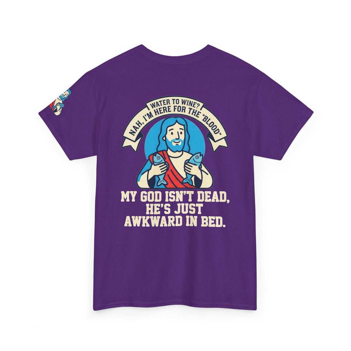"Good Book Series Not Dead Awkward In Bed" Premium Graphic Tee