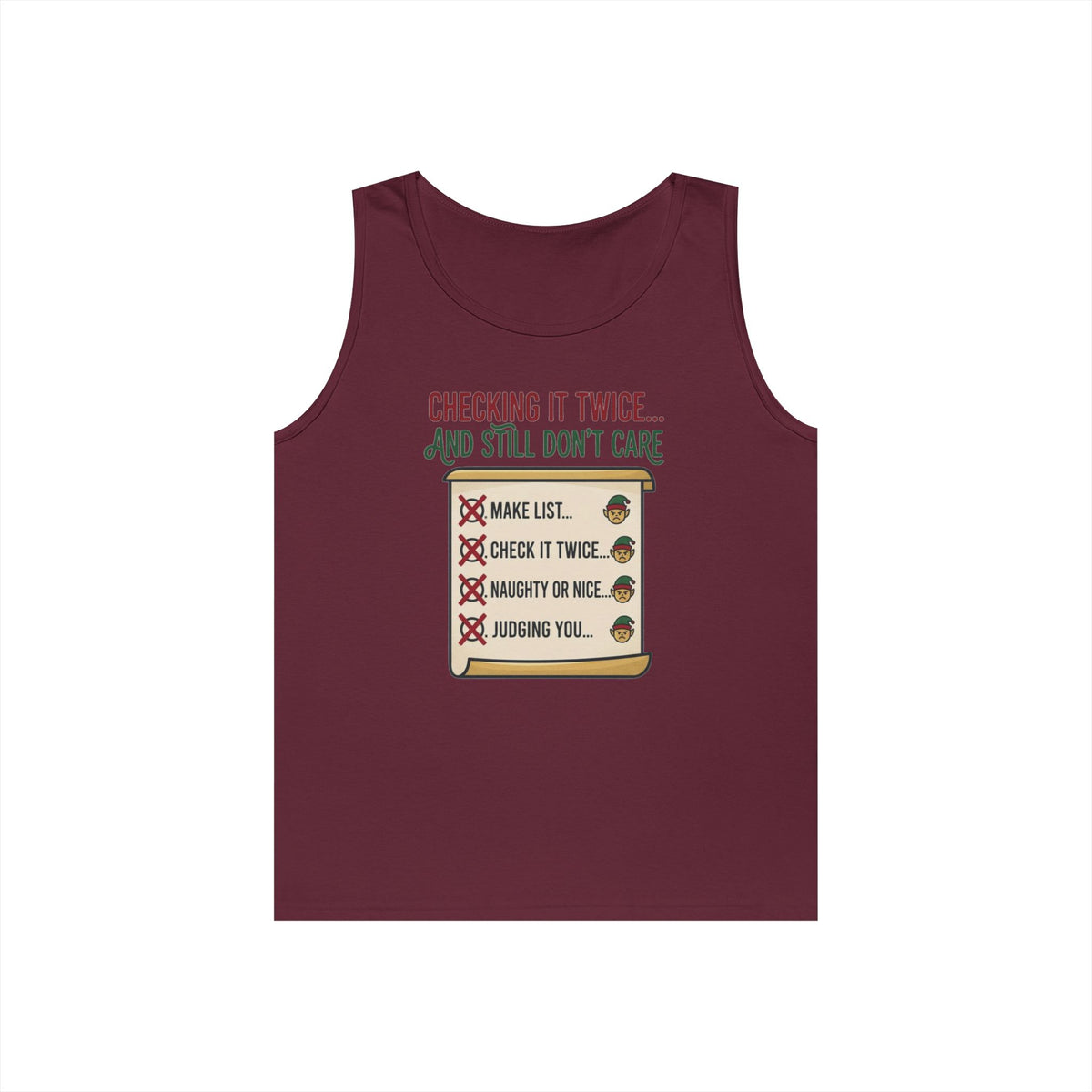 "Checking It Twice" Tank Top