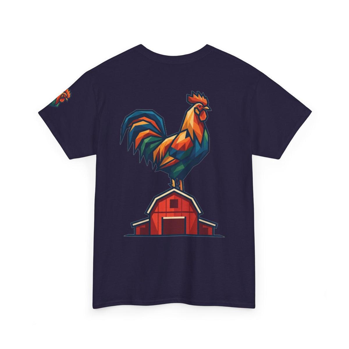 "Barnyard Rooster" Premium Graphic Tee