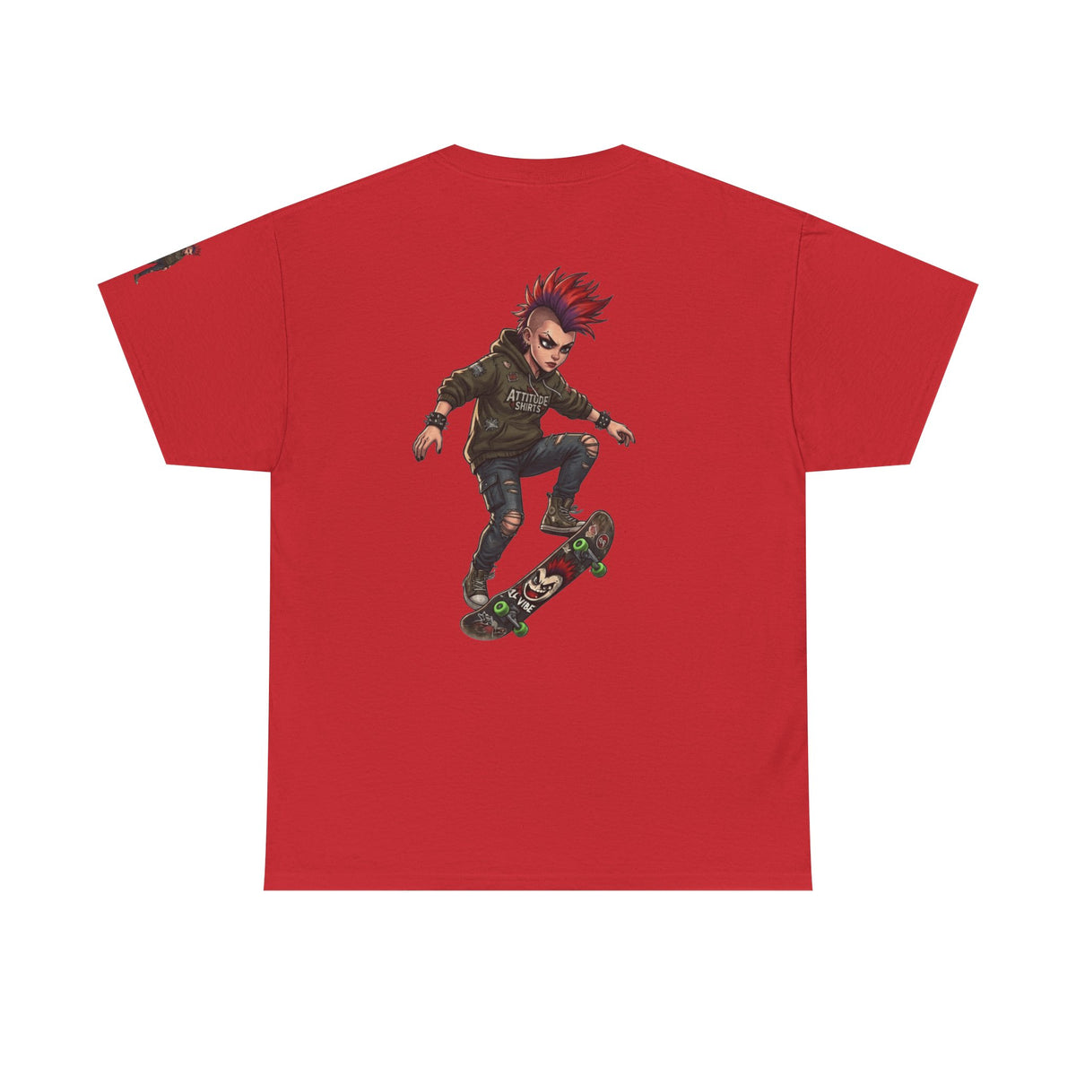 Color: Red | Riot Premium Graphic Tee