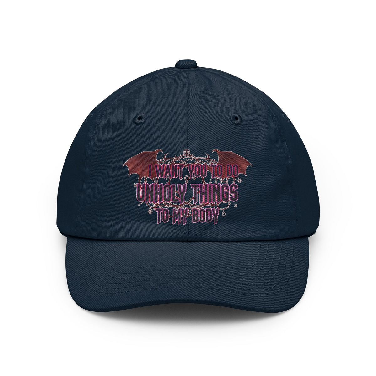 Color: Navy | Unholy Things Dad Hat