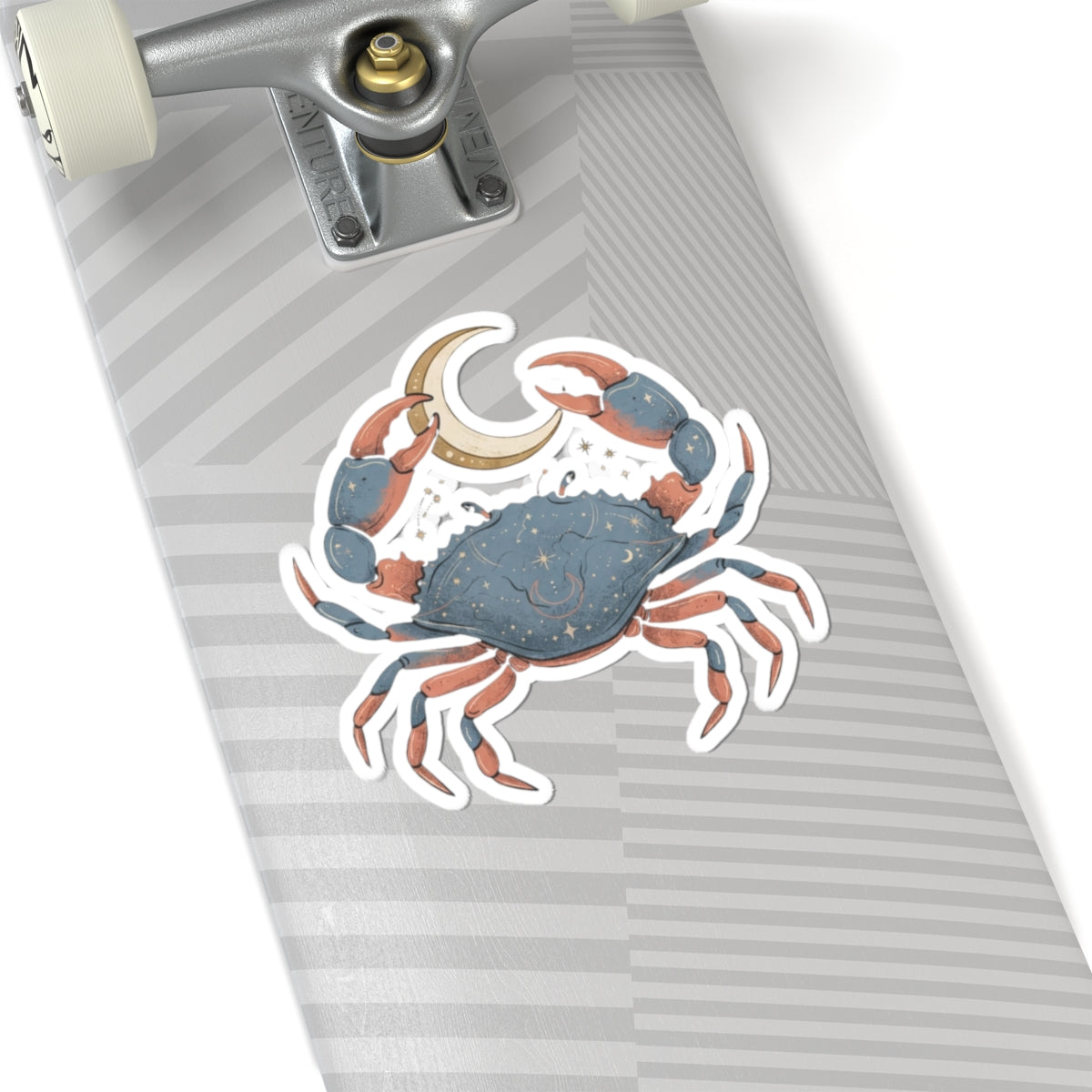 "Cancer The Moon Child Crab" Sticker — Main
