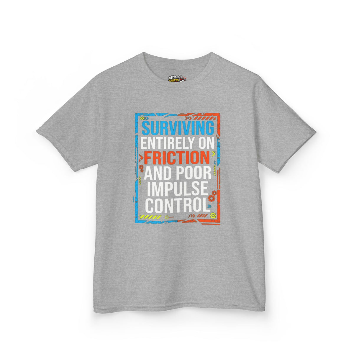 "Surviving On Friction" Kids Tee