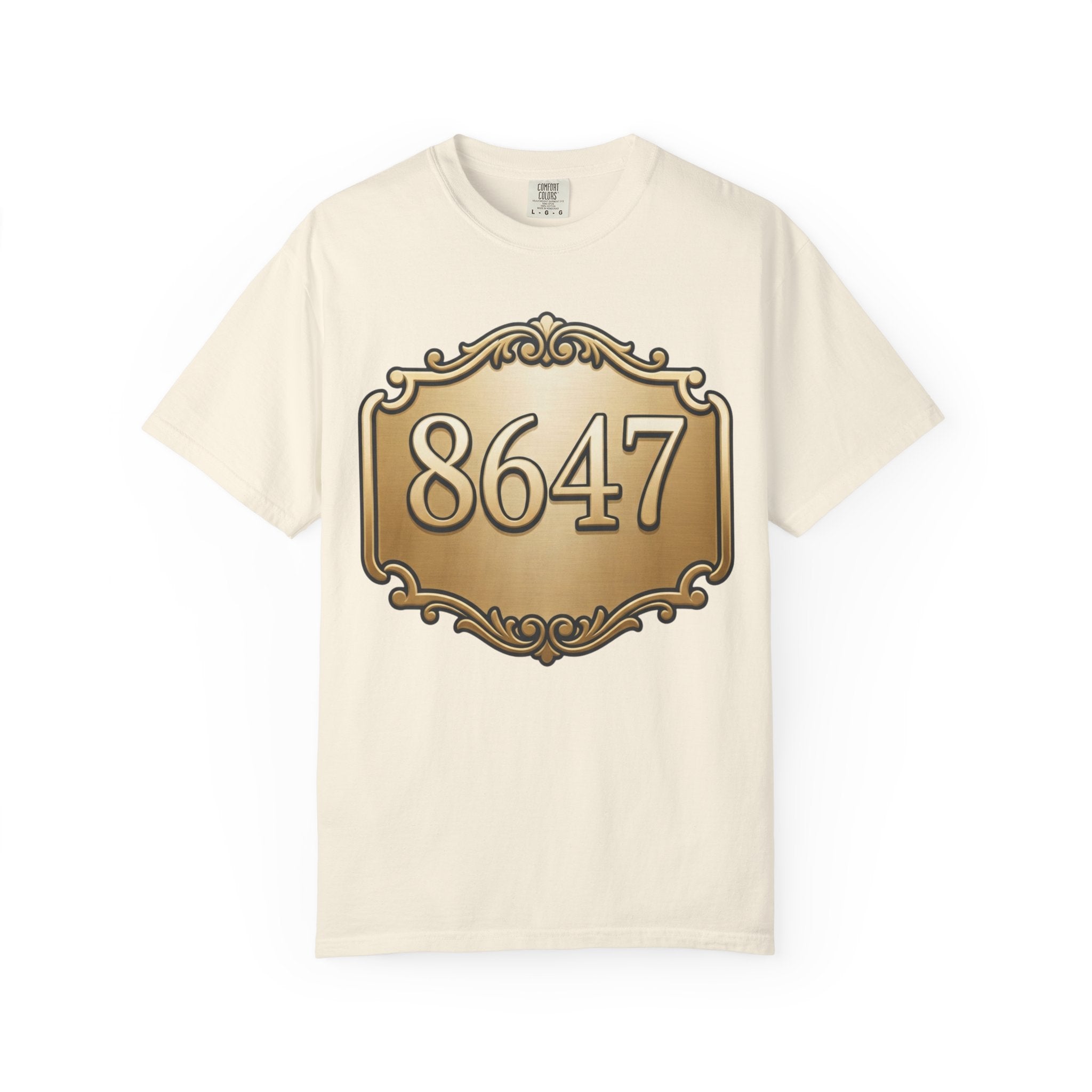 "8647" Unisex Garment-Dyed Tee