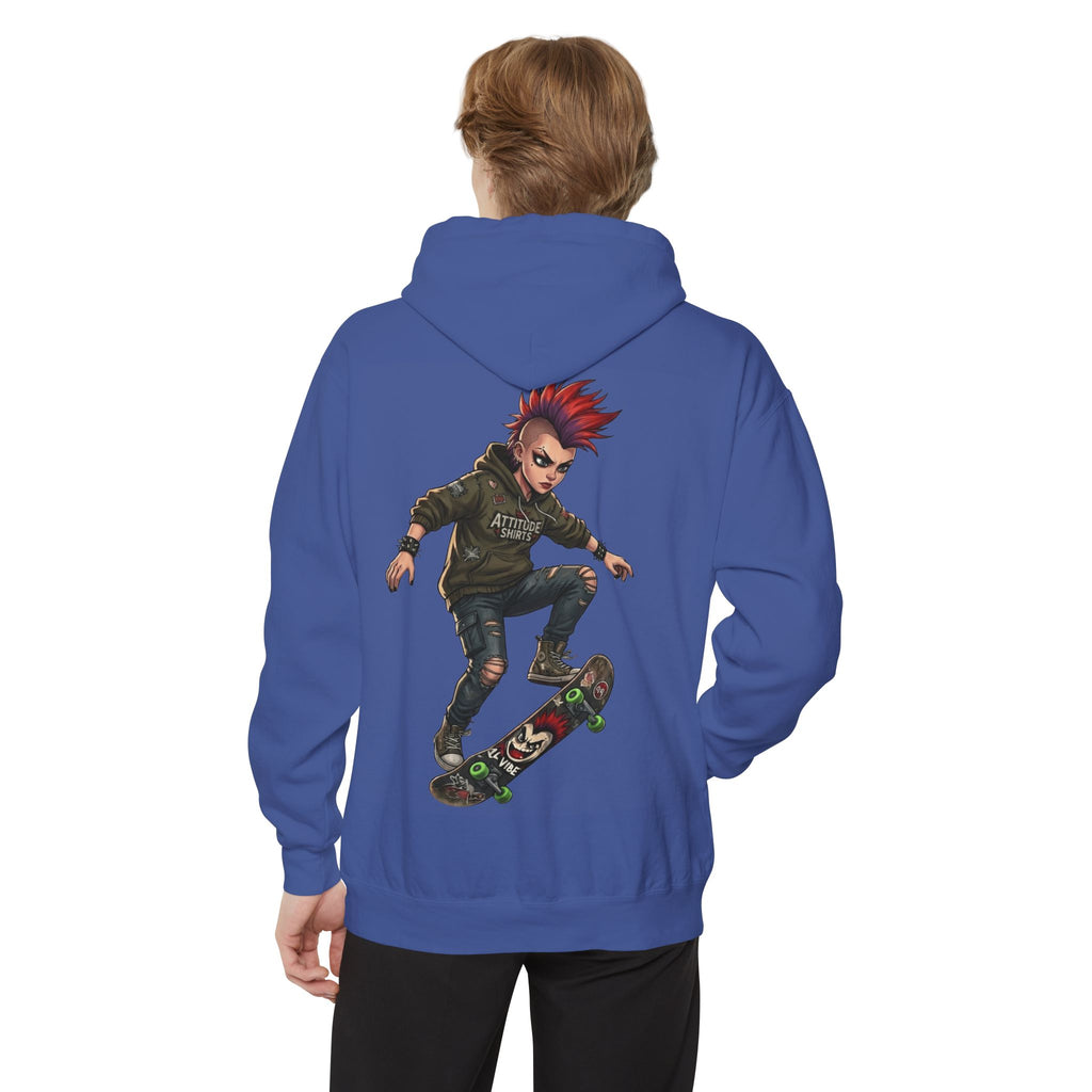 "Riot" Garment-Dyed Hoodie