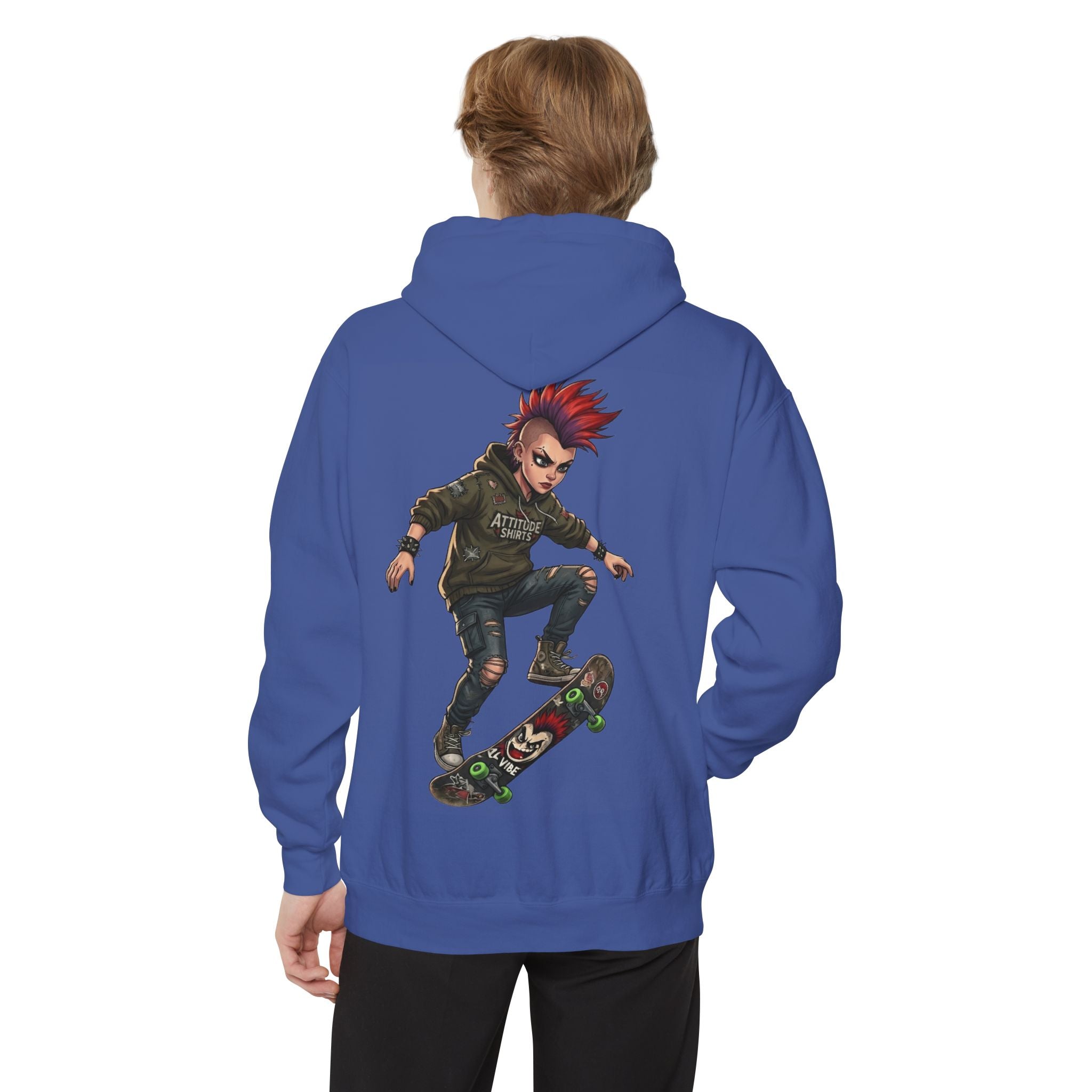"Riot" Garment-Dyed Hoodie