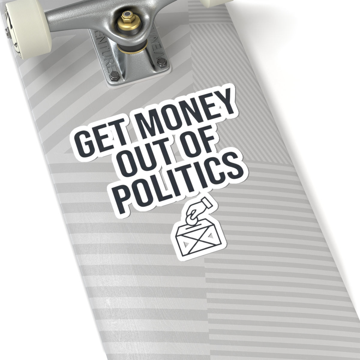 "Protest Series - Get Money Out Of Politics" Sticker