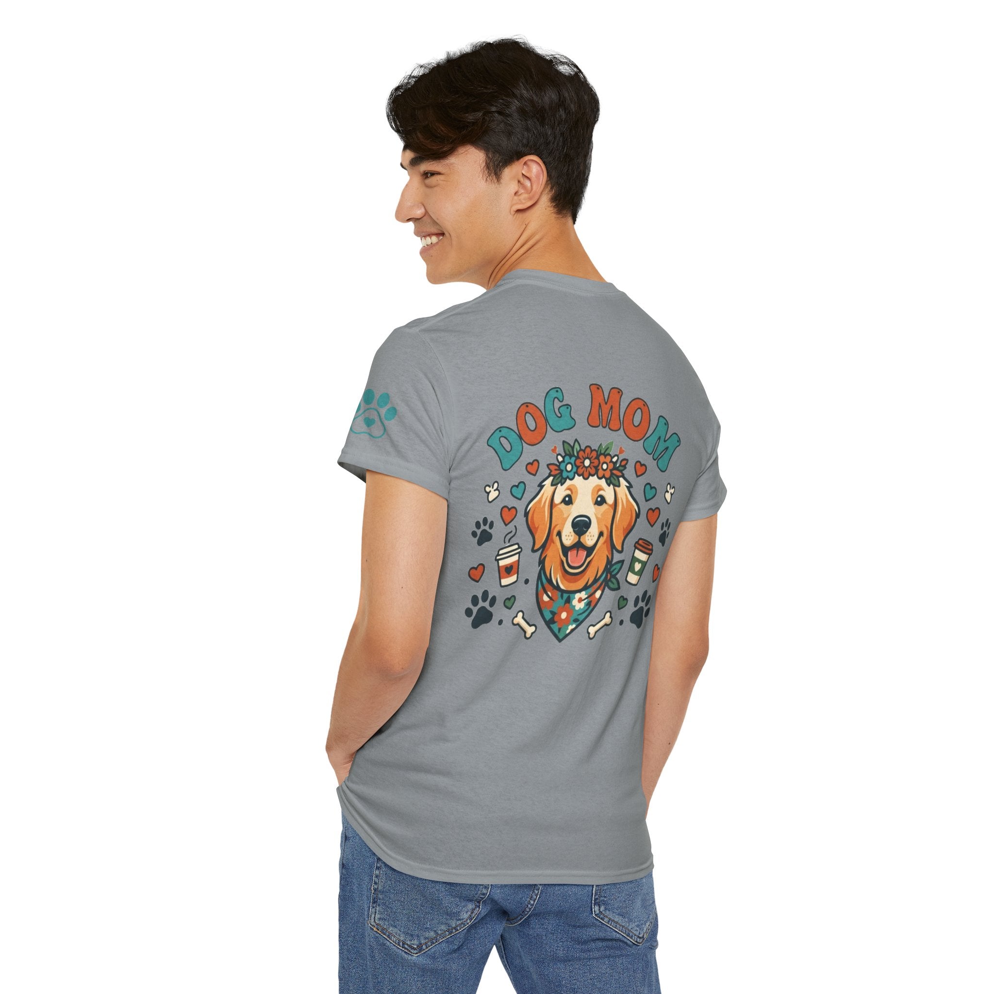 "Dog Mom" Premium Graphic Tee