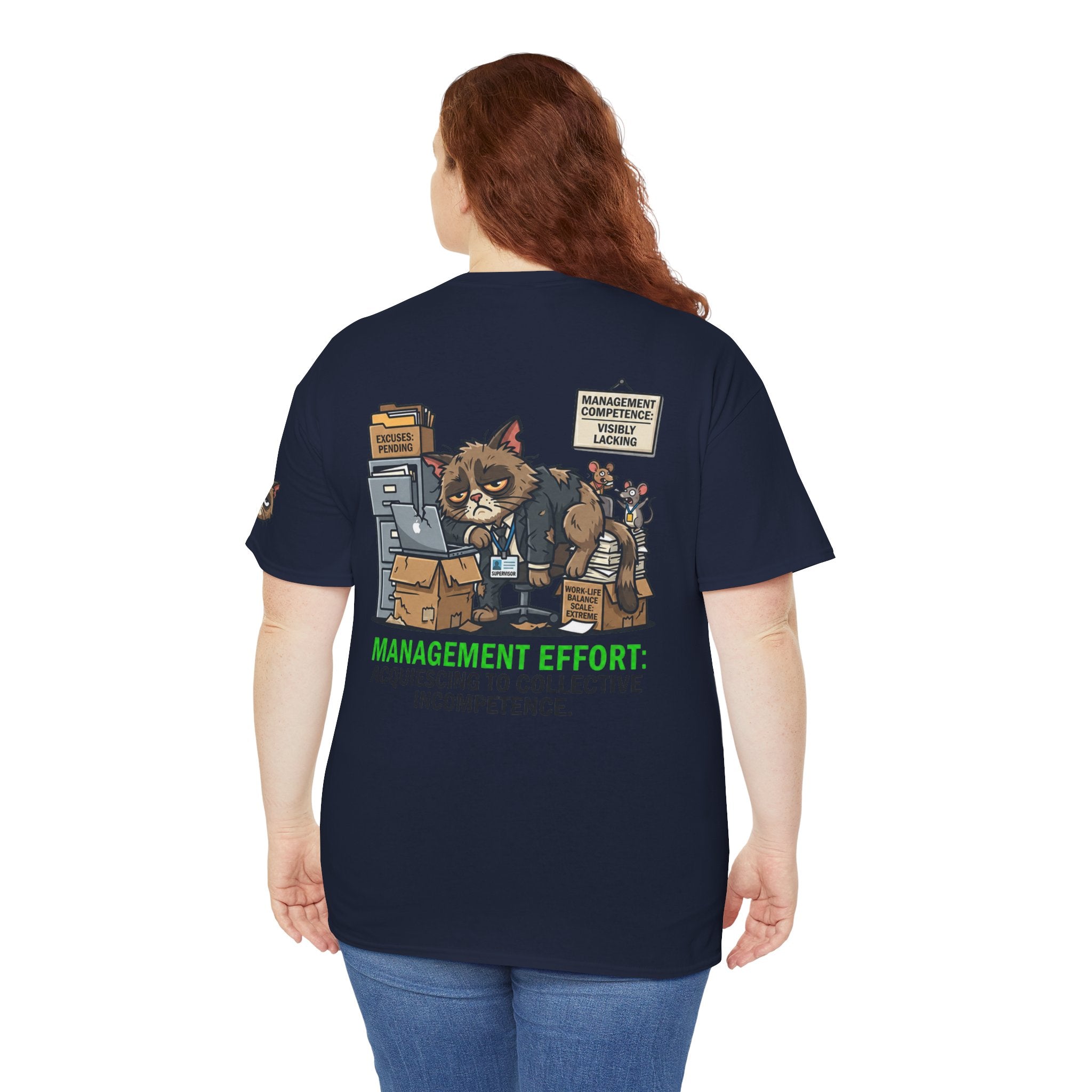 "Acquiescing to Collective Incompetence" Premium Graphic Tee