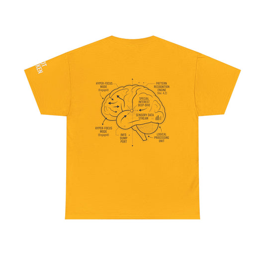 Color: Gold | Not Broken Premium Graphic Tee