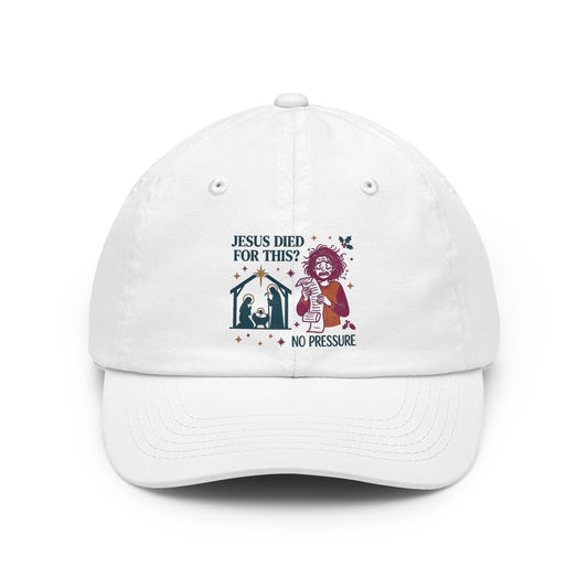Color: White | Jesus Died For This Dad Hat