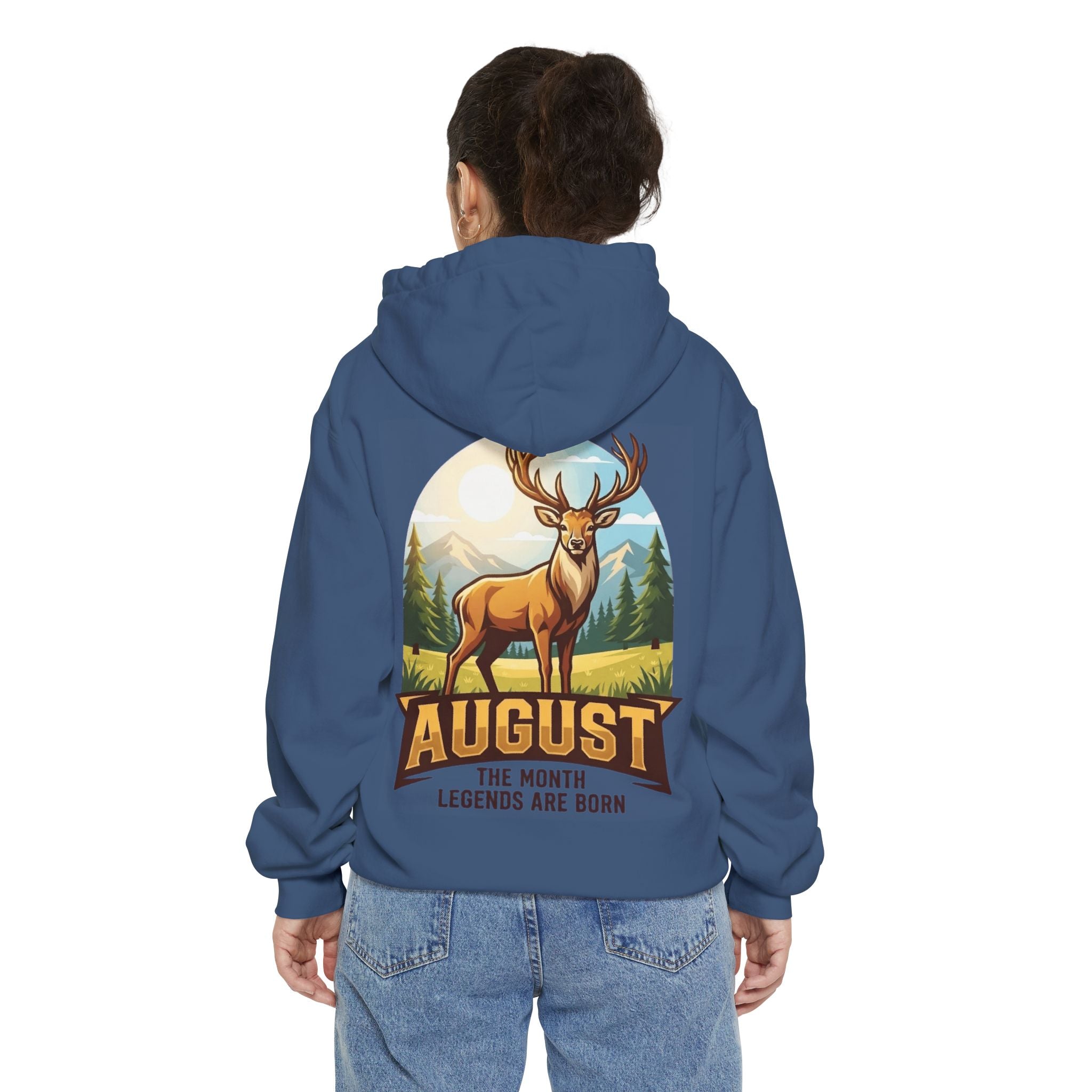 "August Legend" Garment-Dyed Hoodie