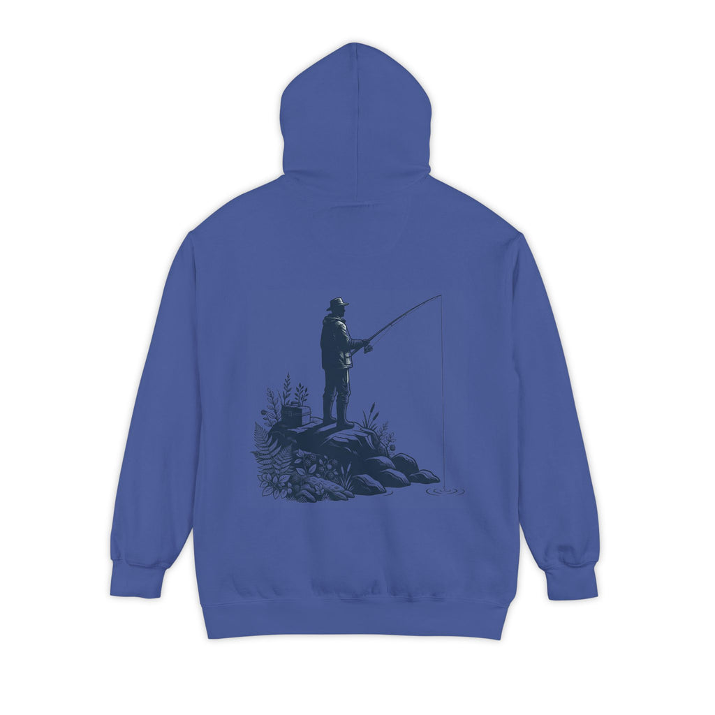 "Fishing" Garment-Dyed Hoodie