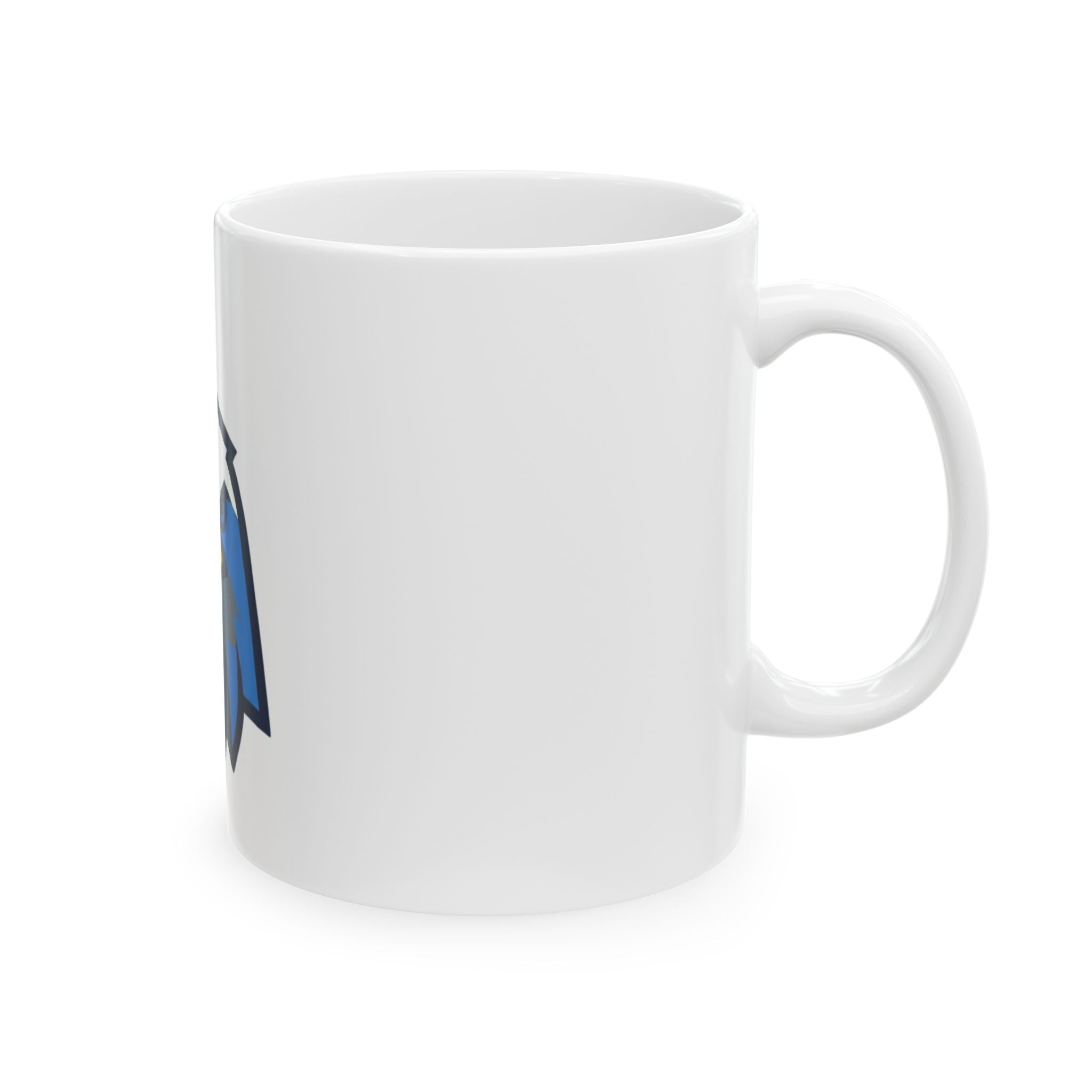 "April Legend" White Ceramic Mug — Graphic
